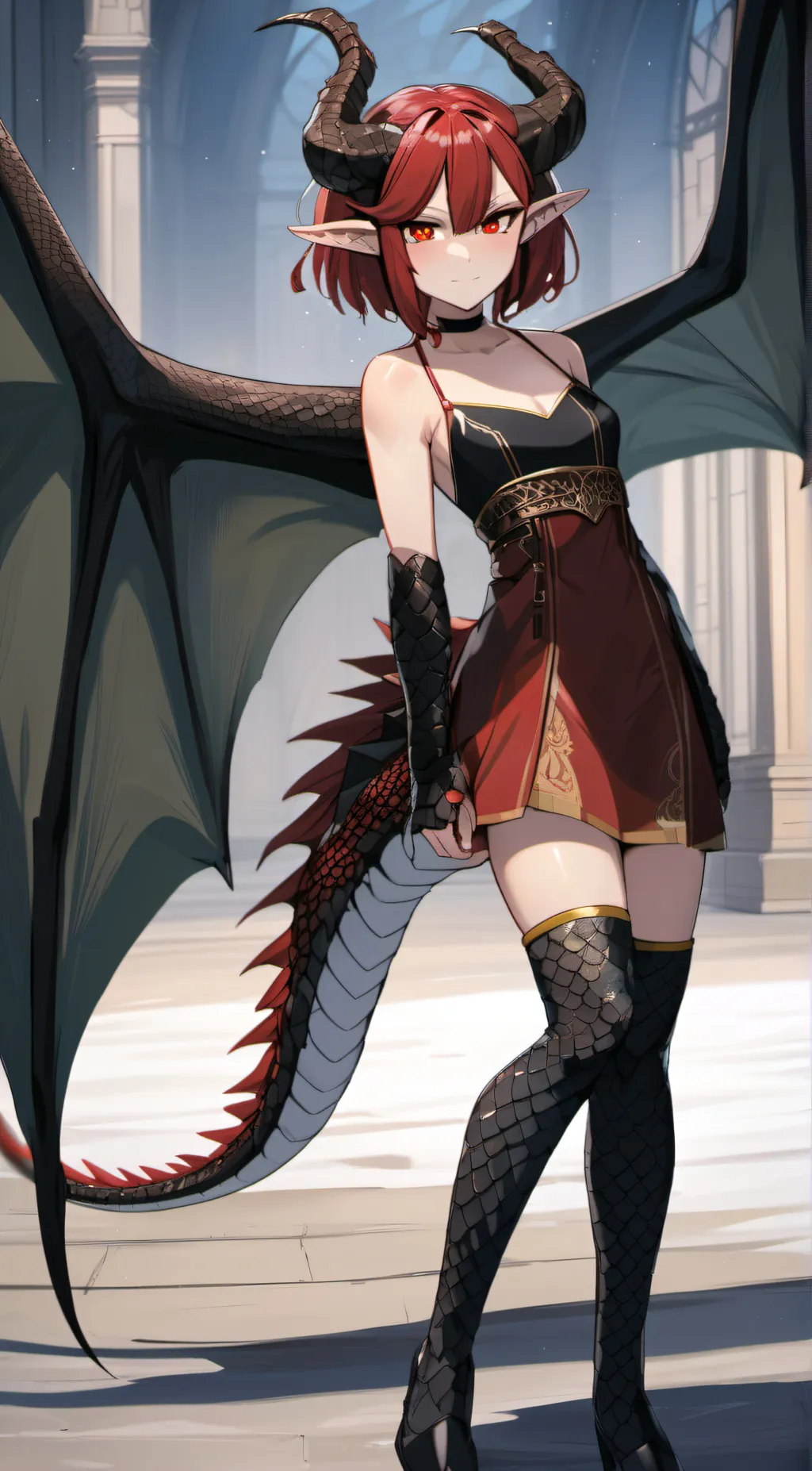 ai character: dragonkin slave  background