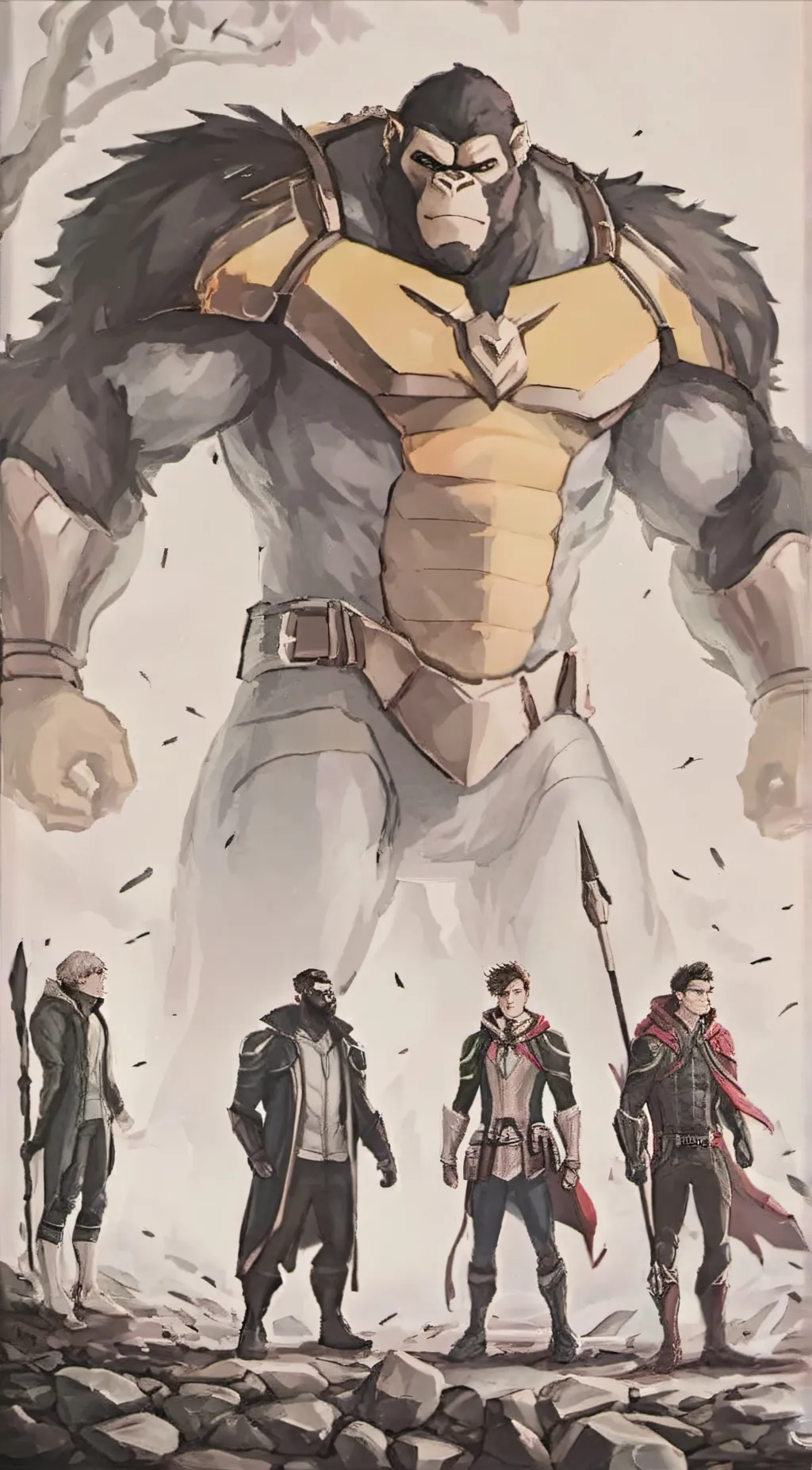 ai character: Stickman the flash background