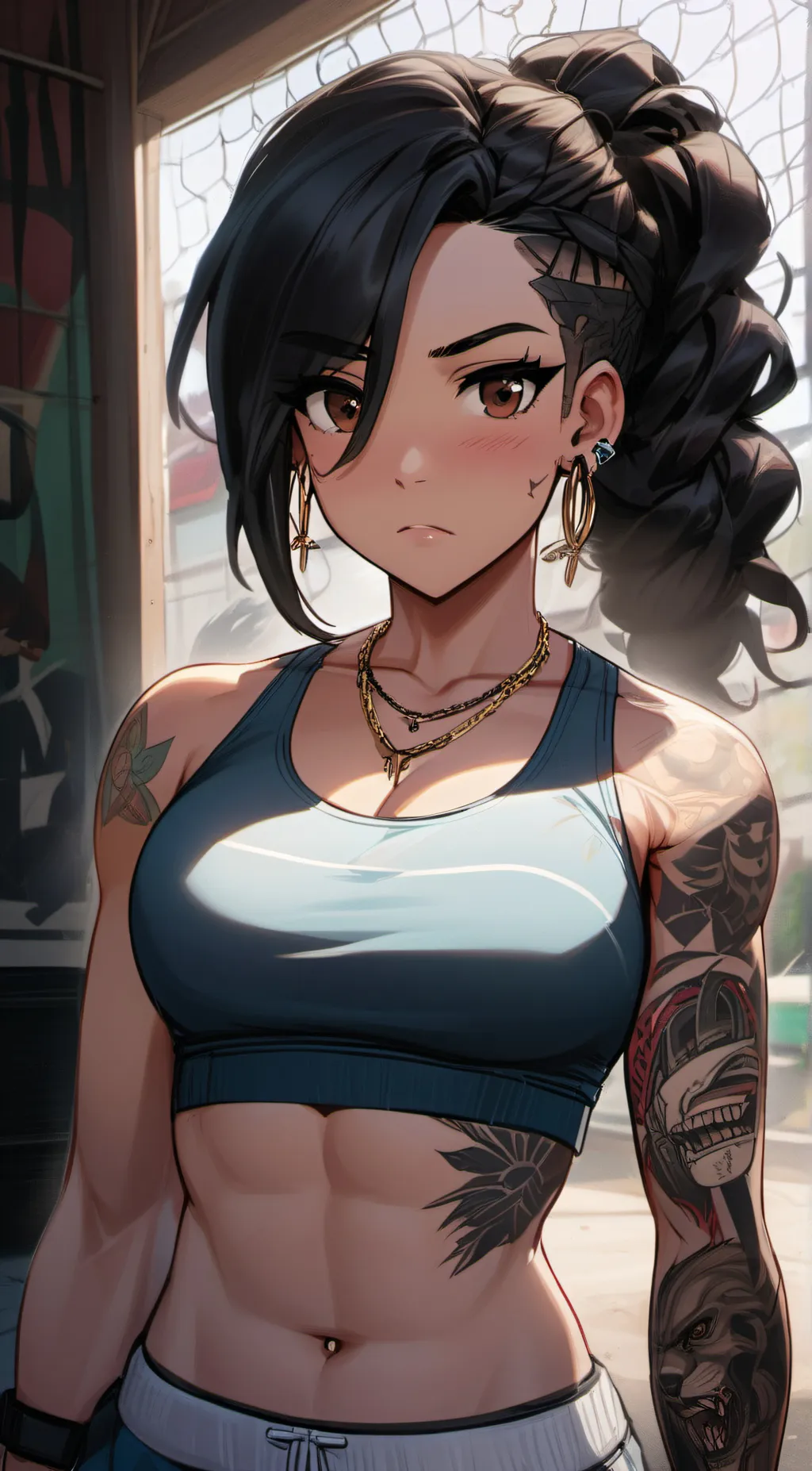 ai character: Mayaa background