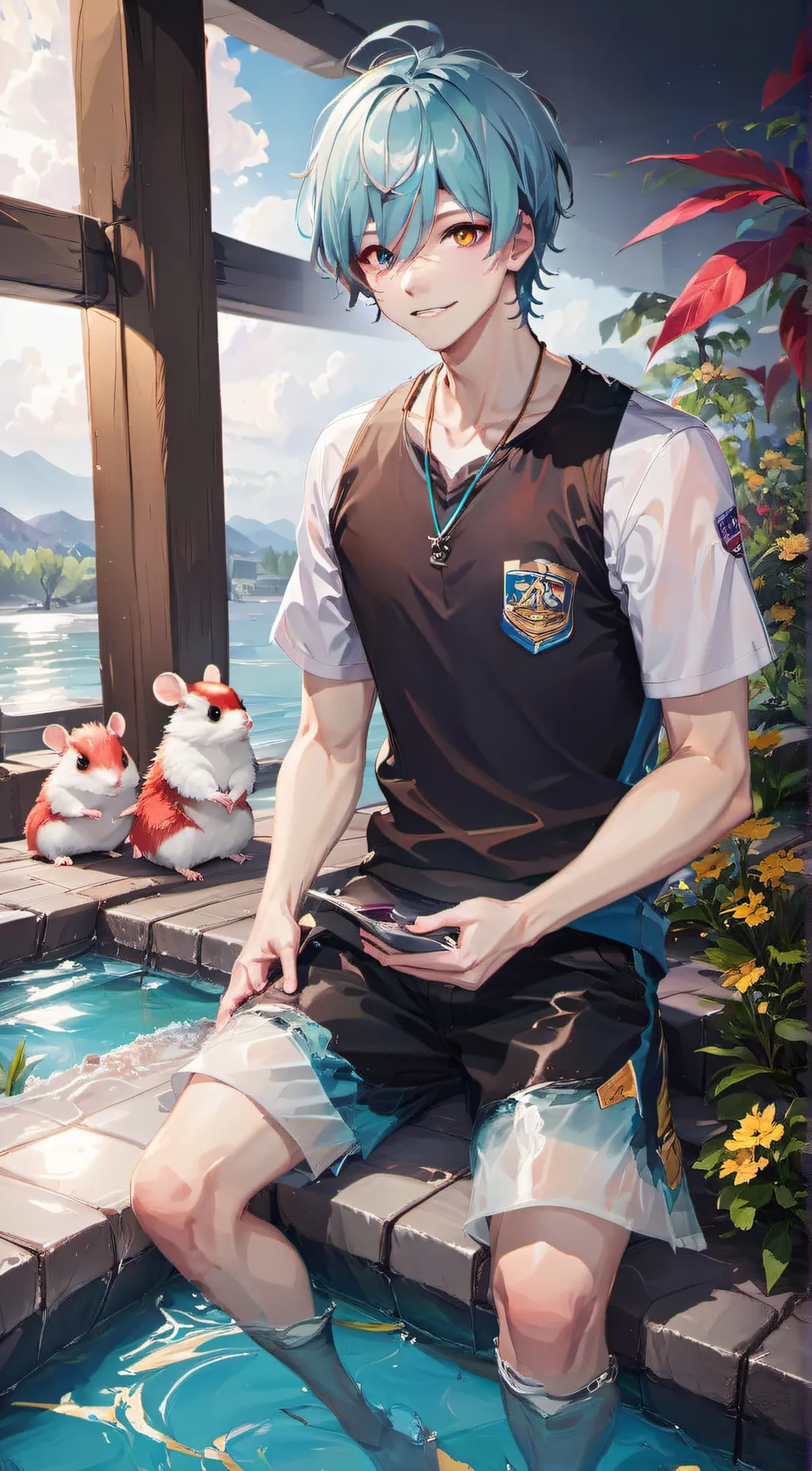 ai character: Allen background