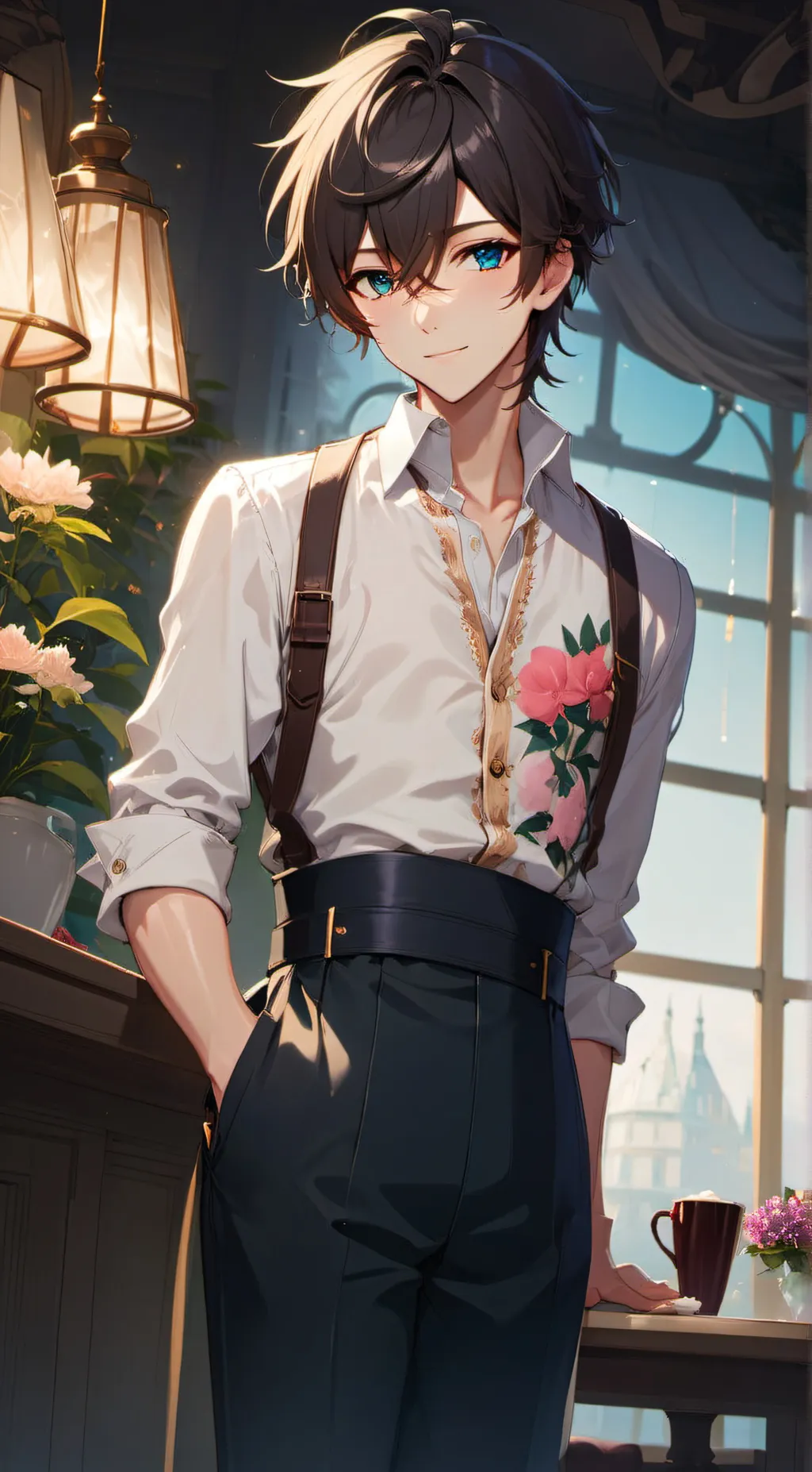 ai character: alex background