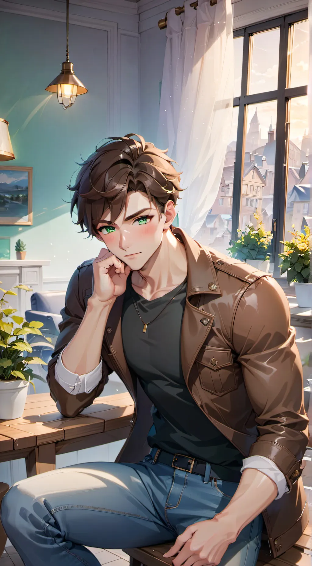 ai character: ~Noah~ (Lustful) background