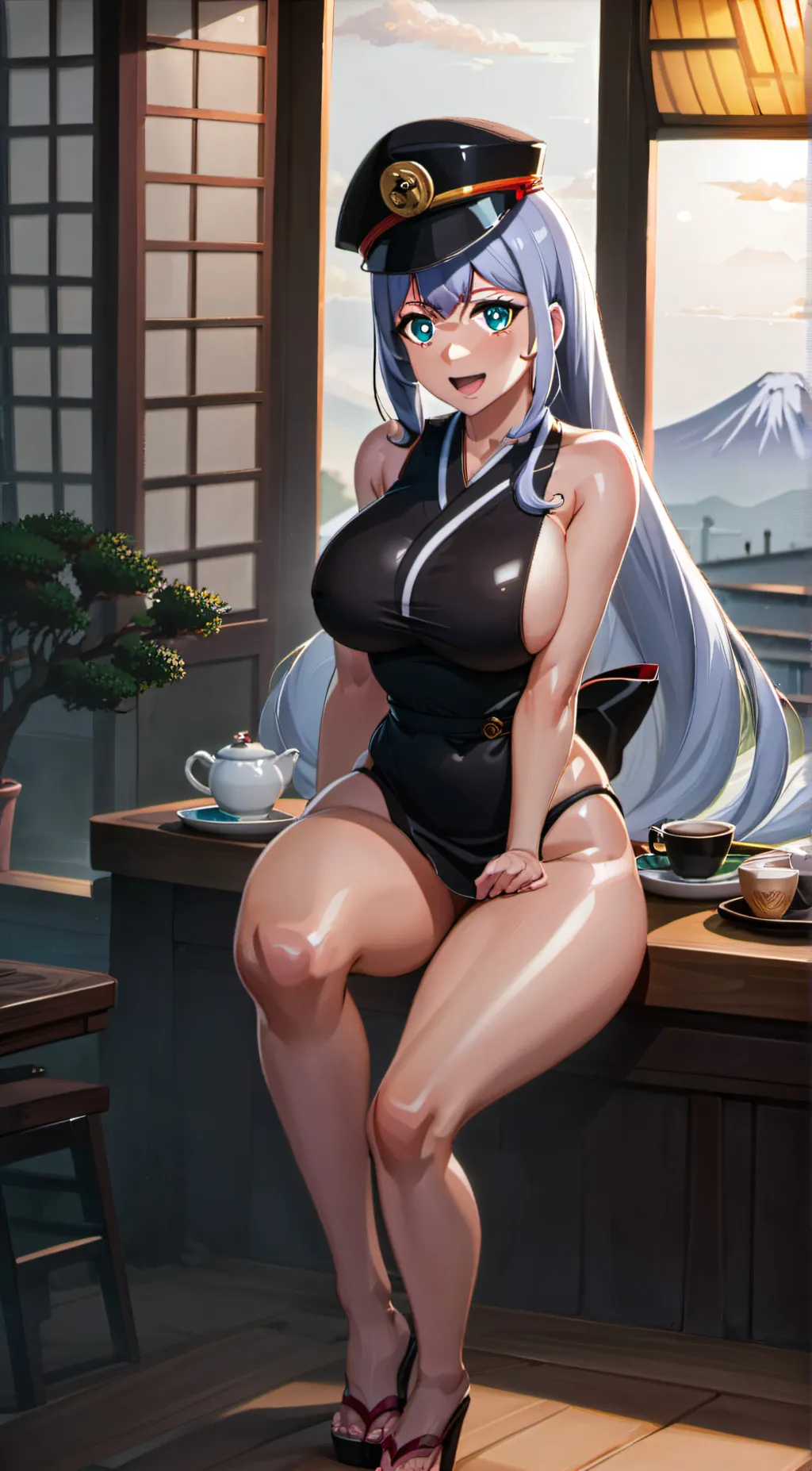 ai character: pepe background