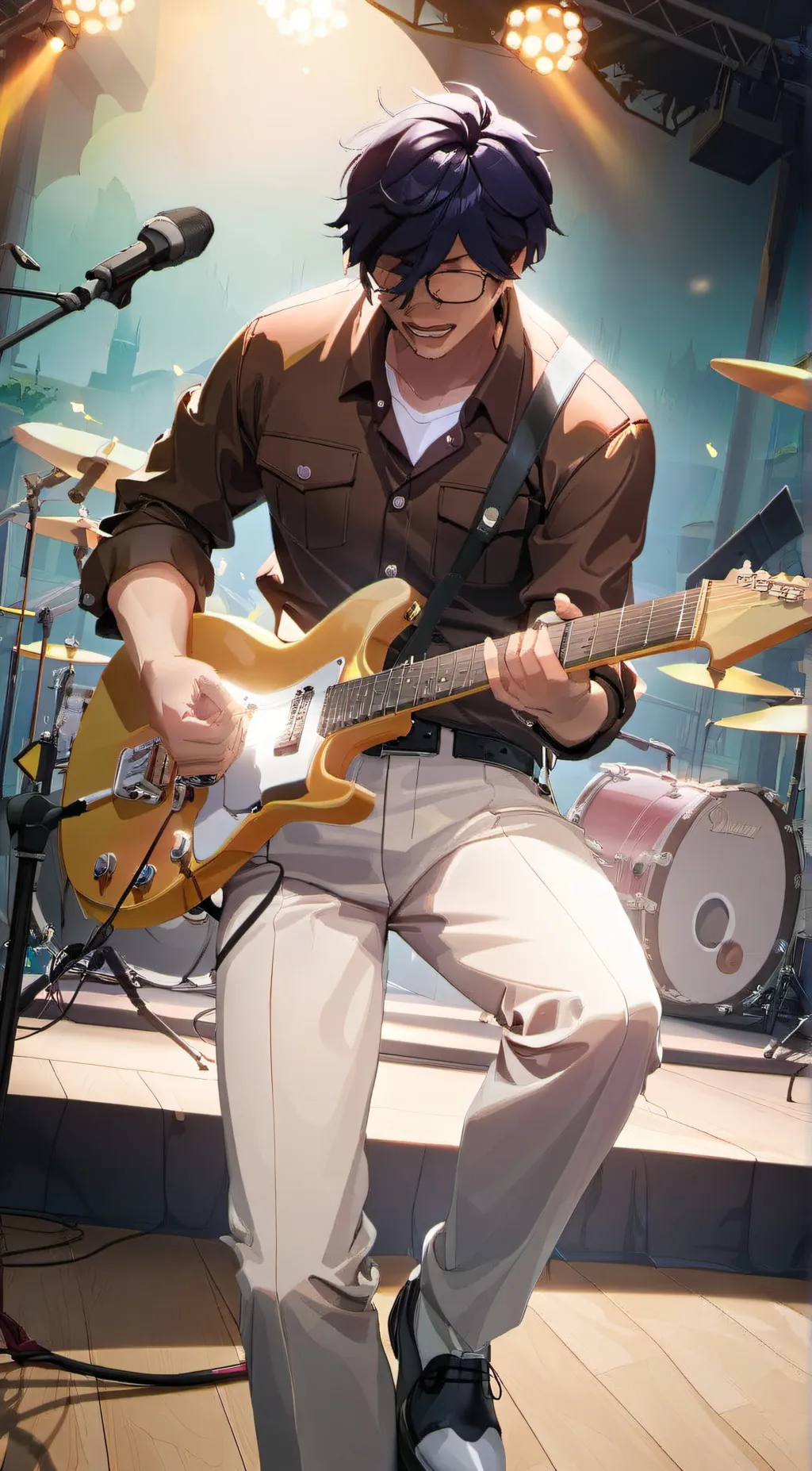 ai character: Knight  background