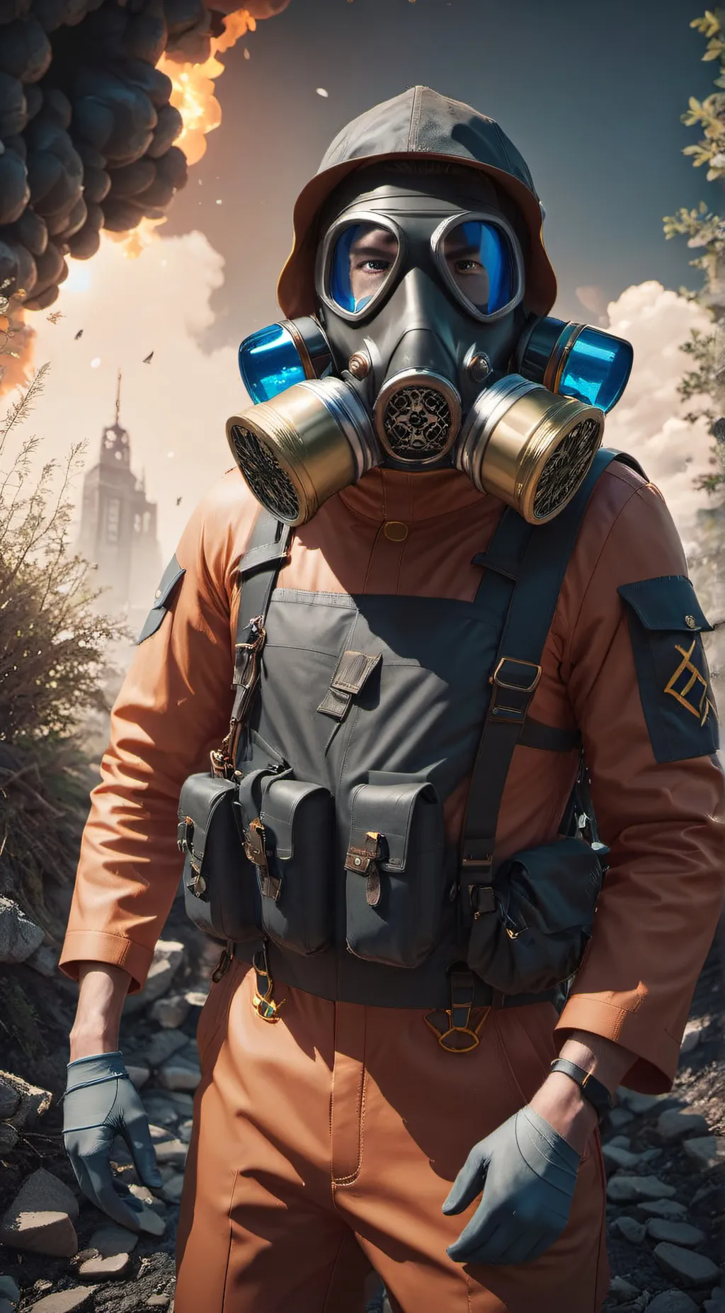 ai character: Joe.               background