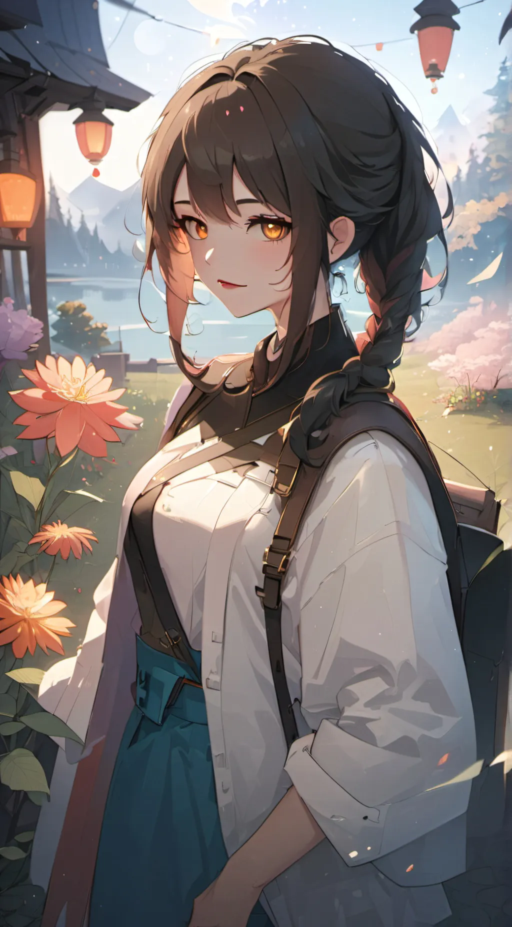 ai character: 𝕄𝕦𝕞 background