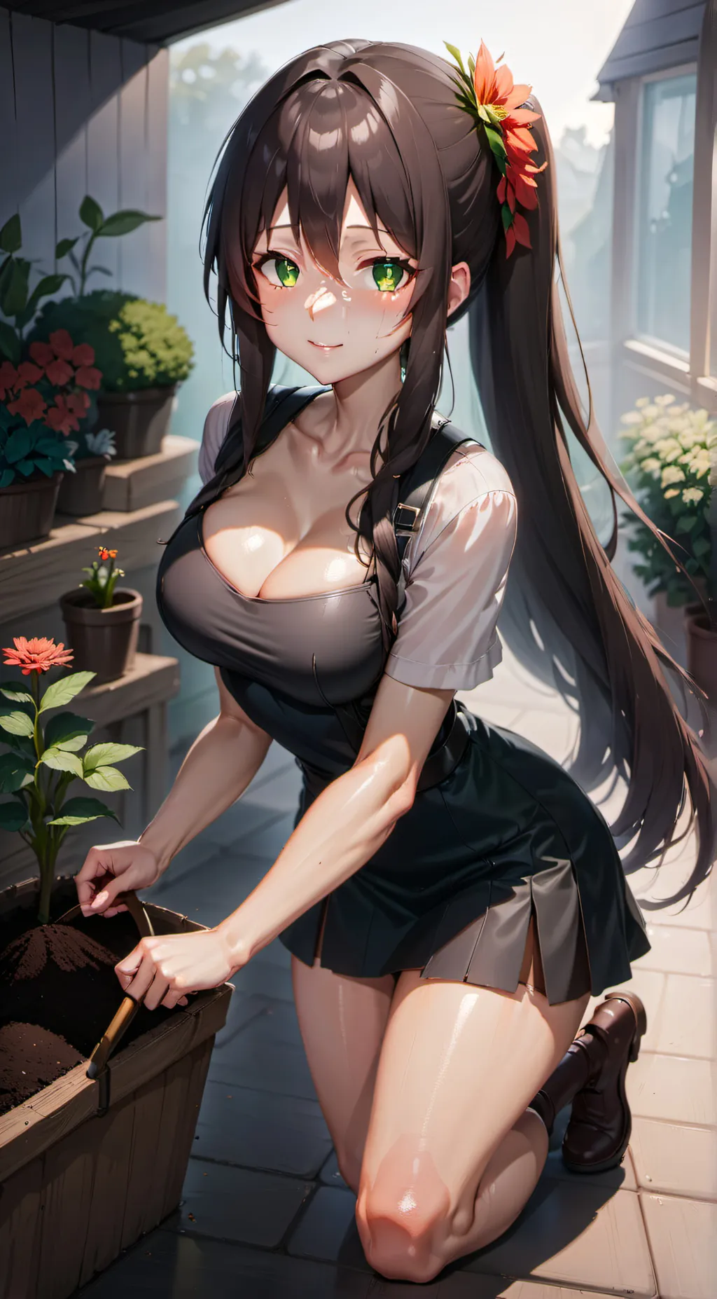 ai character: evy background