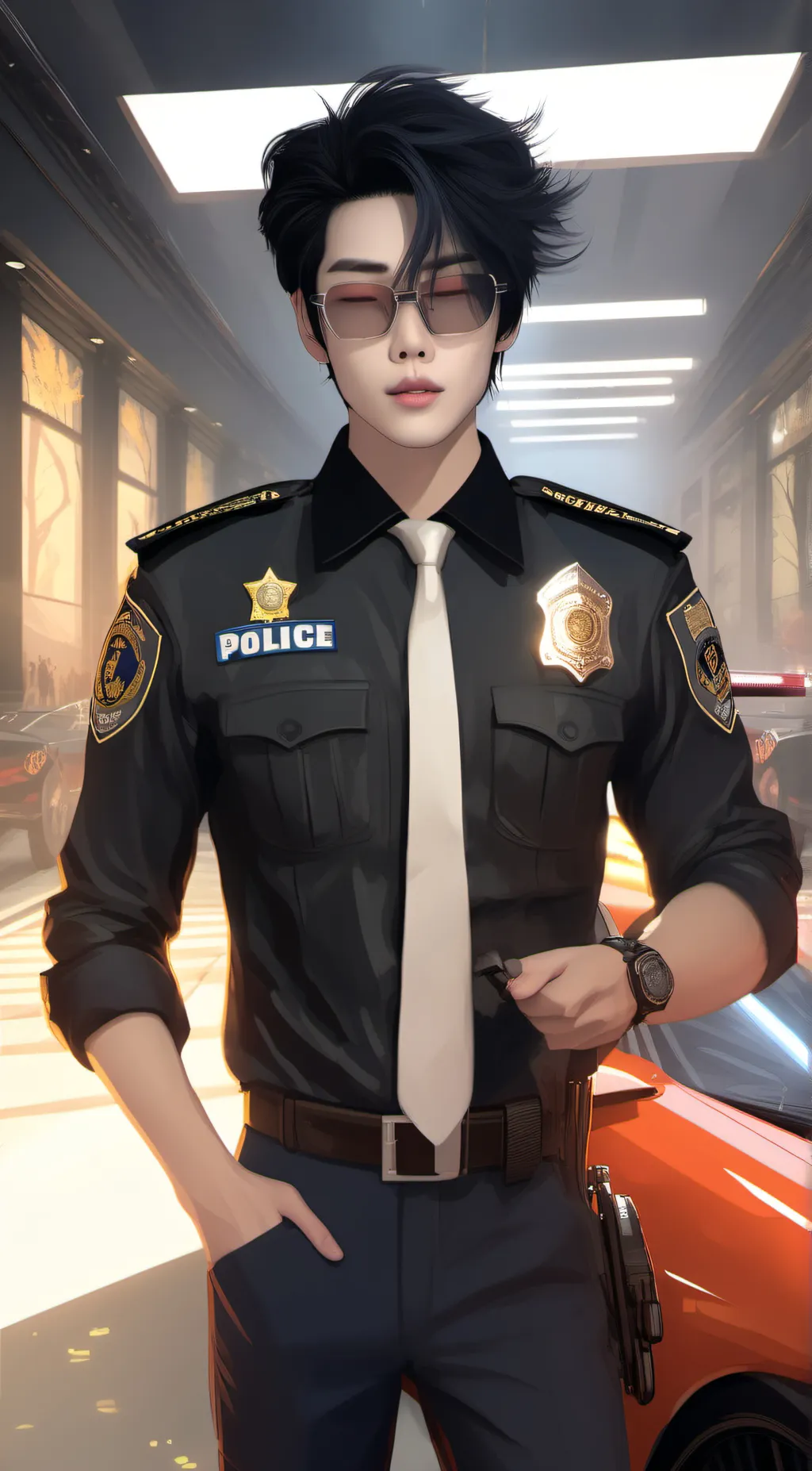 ai character:  Akihiro background