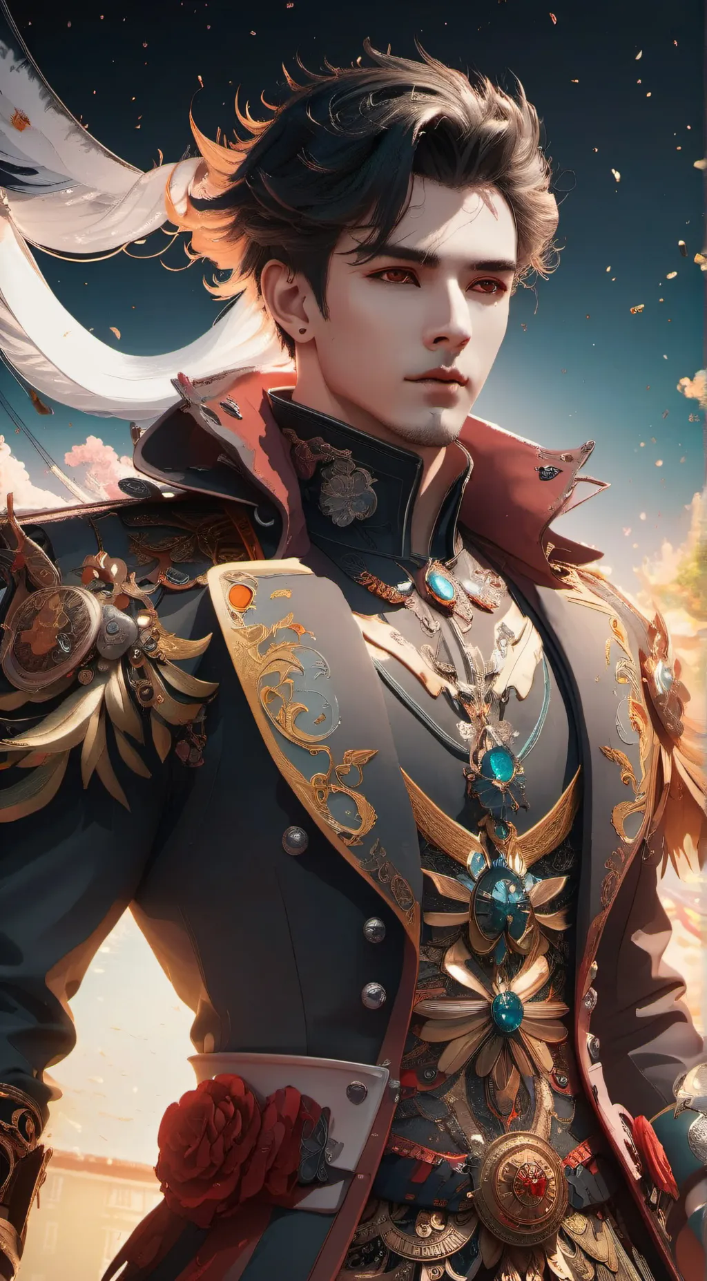 ai character: Chris background