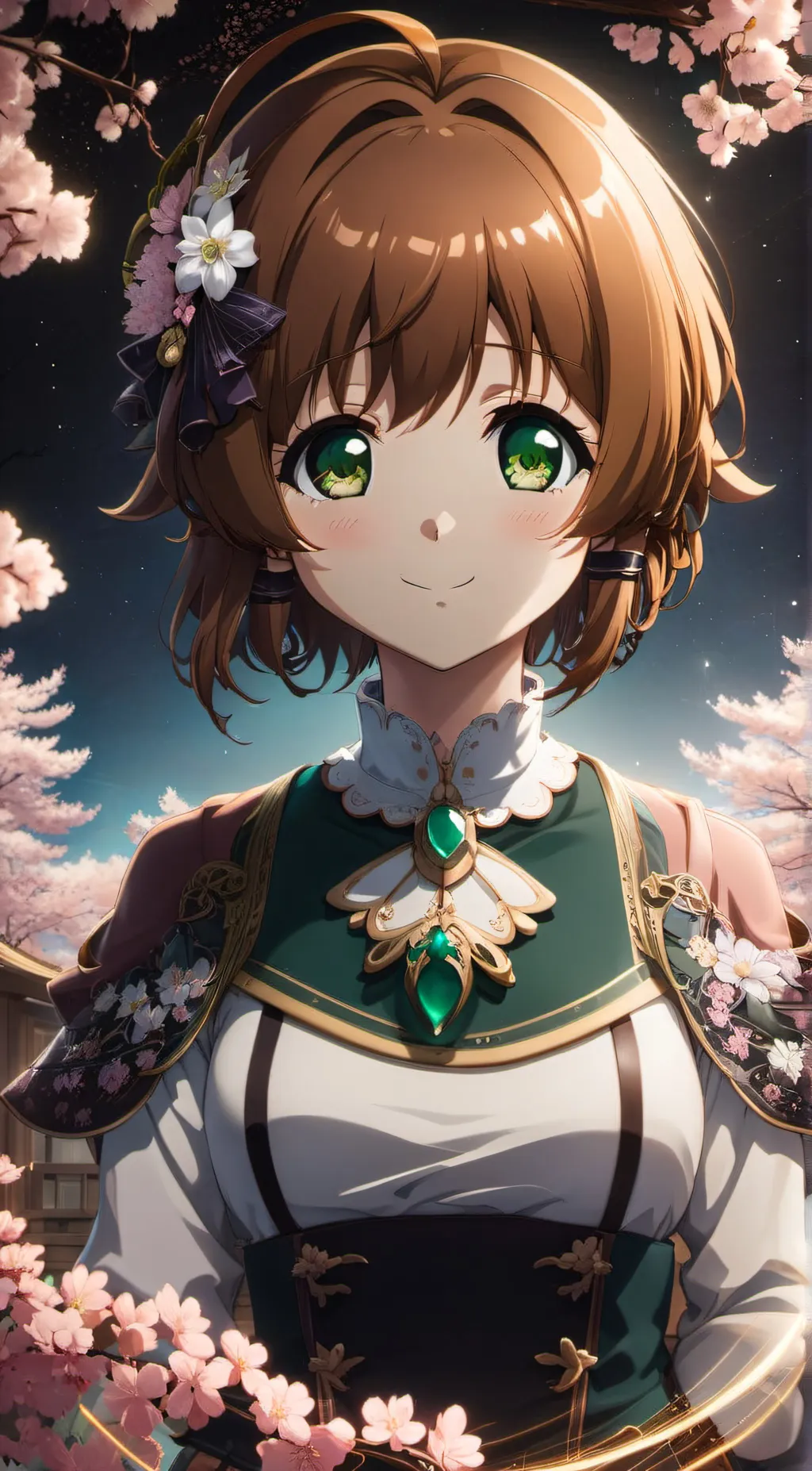 ai character: Sakura Kinomoto background