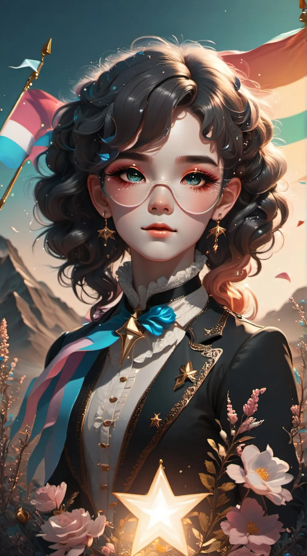 ai character: Trans gender  girl background