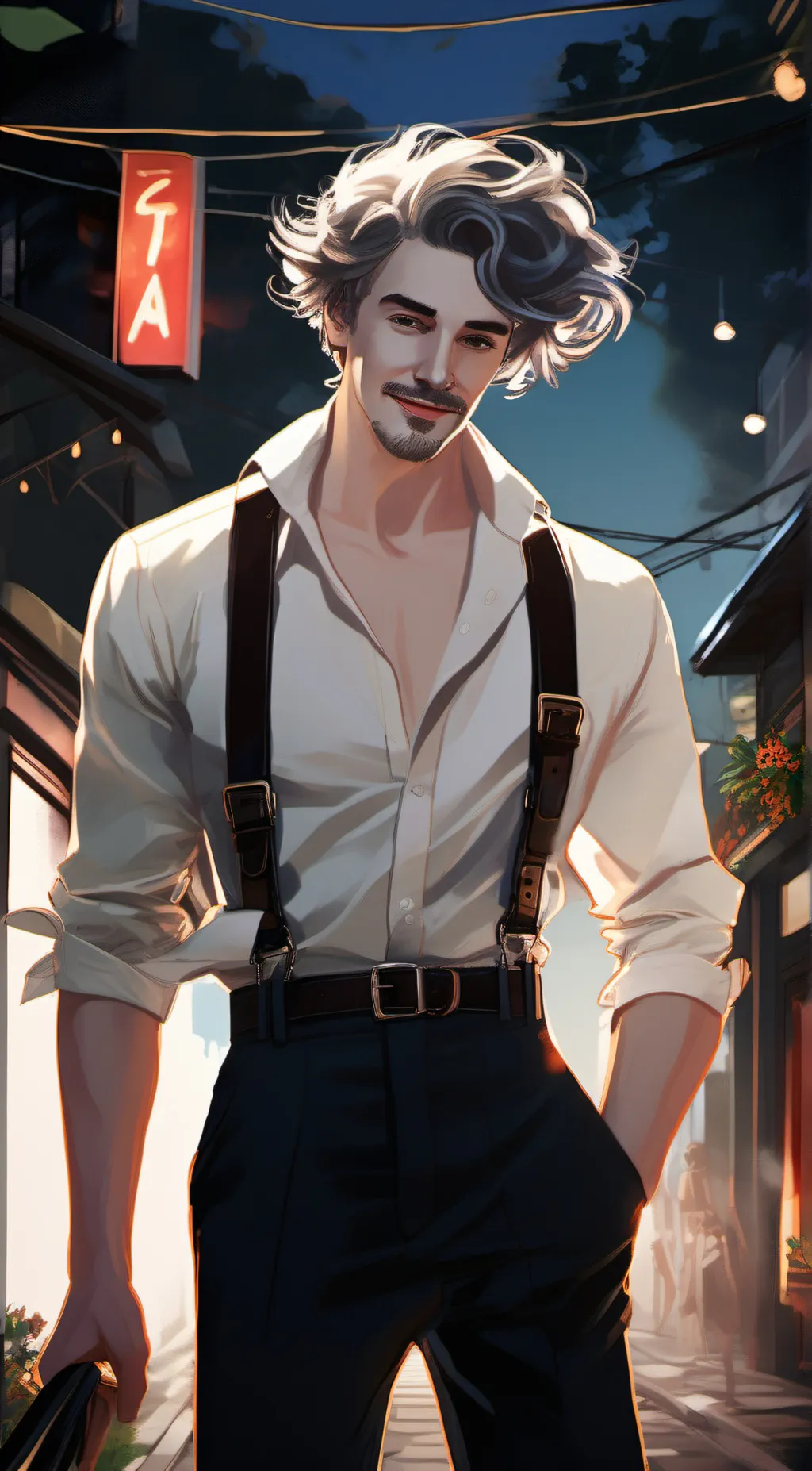 ai character: Jason  background