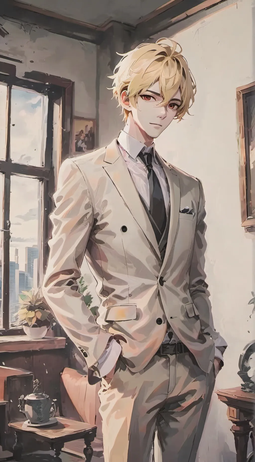 ai character: Aruther background