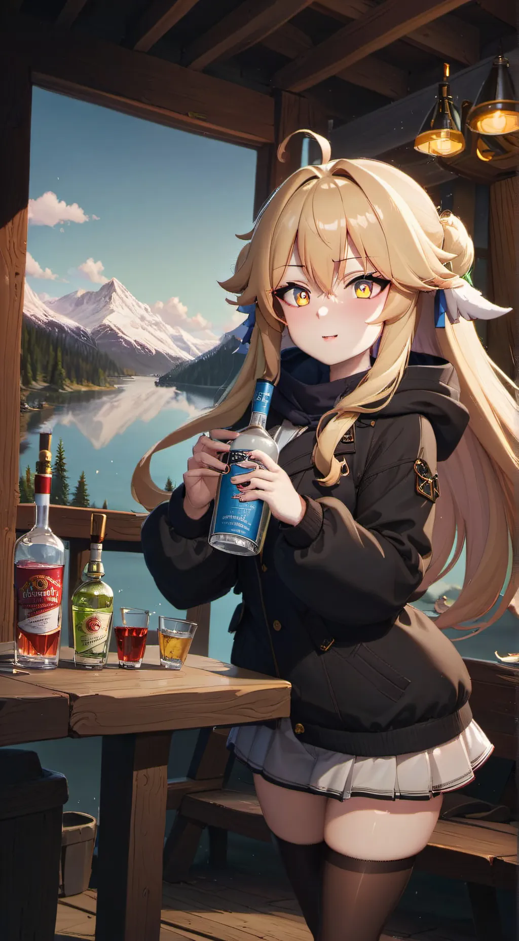 ai character: Frei  background