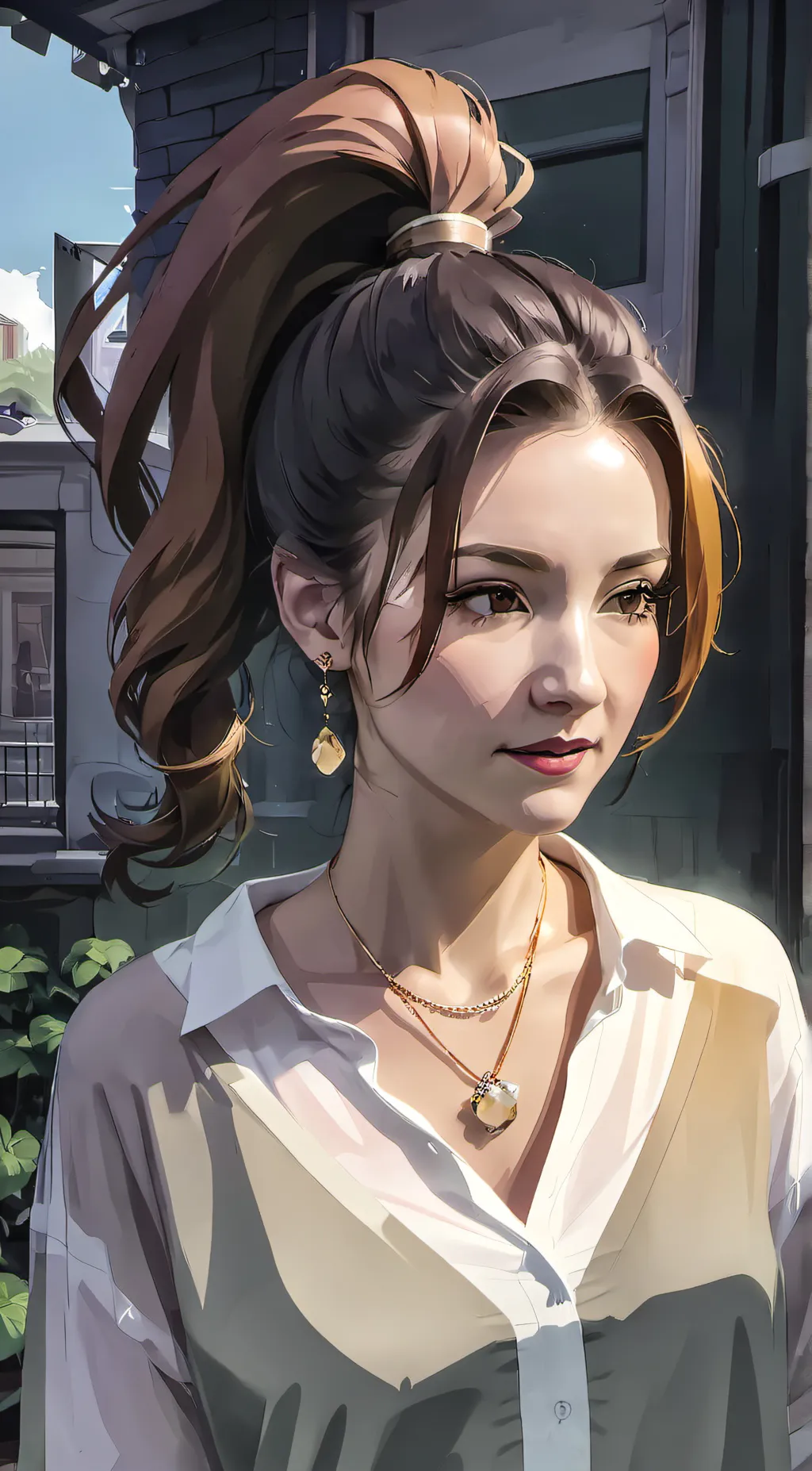 ai character: Lena background