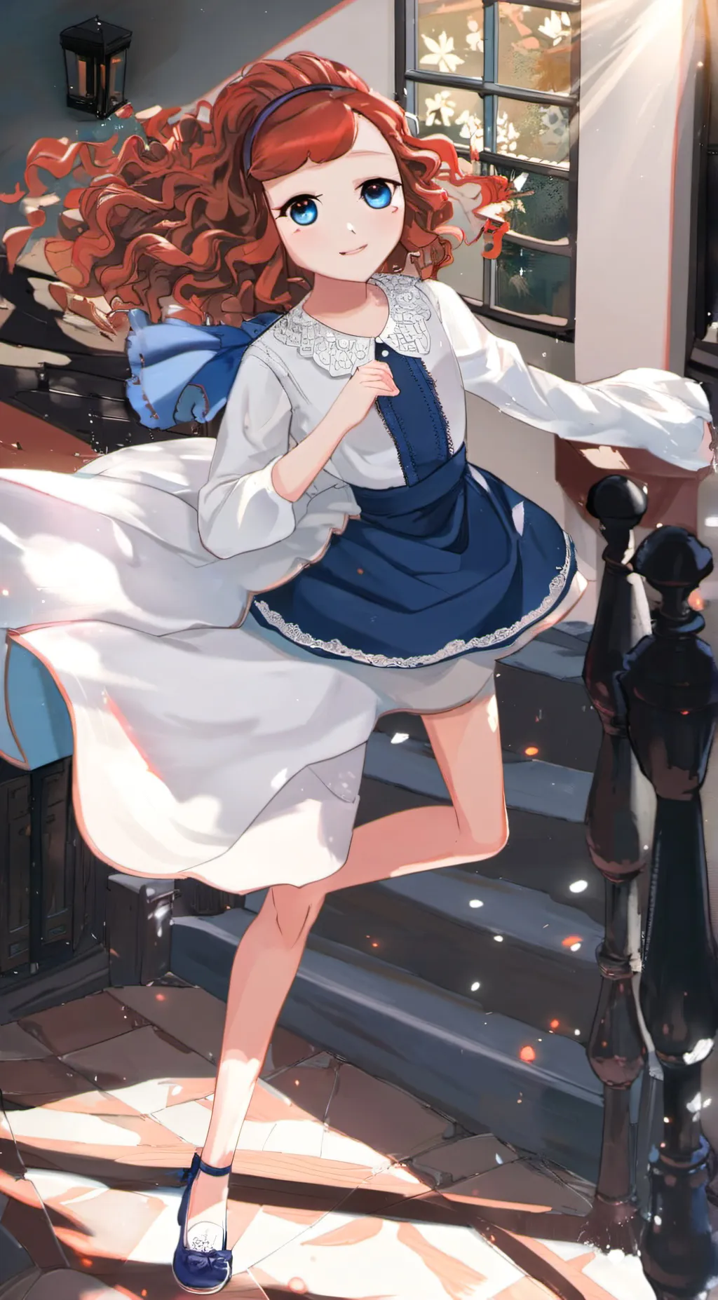 ai character: Sheme Blue♡ background