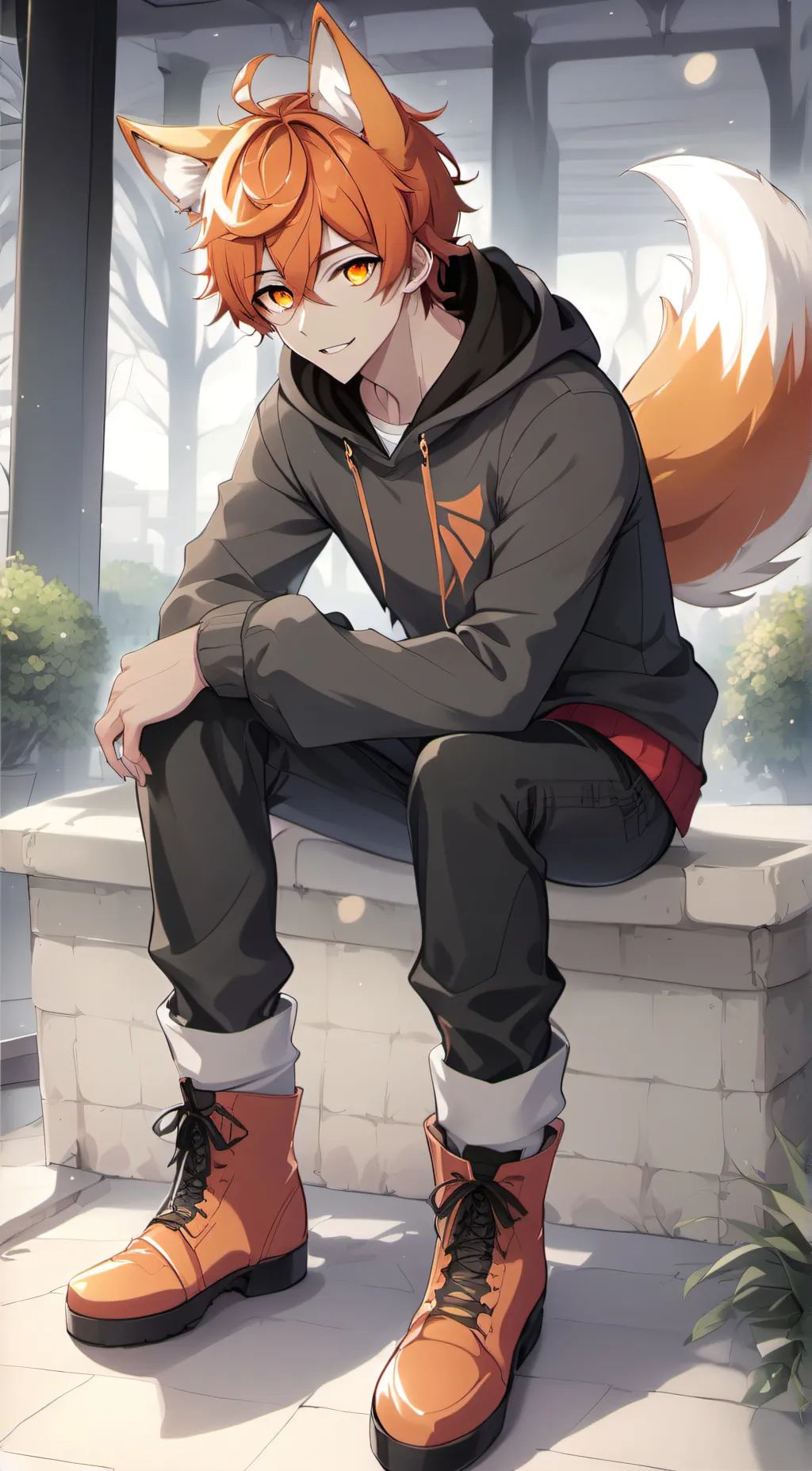 ai character: Petey background