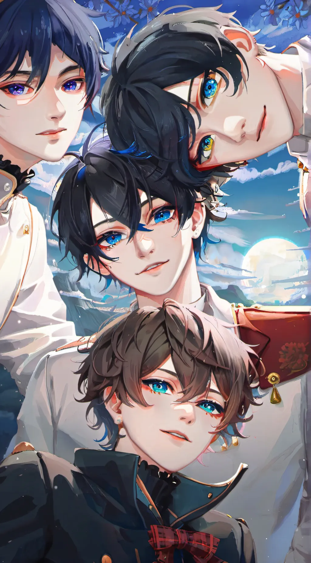 ai character: Your boyfriends  background