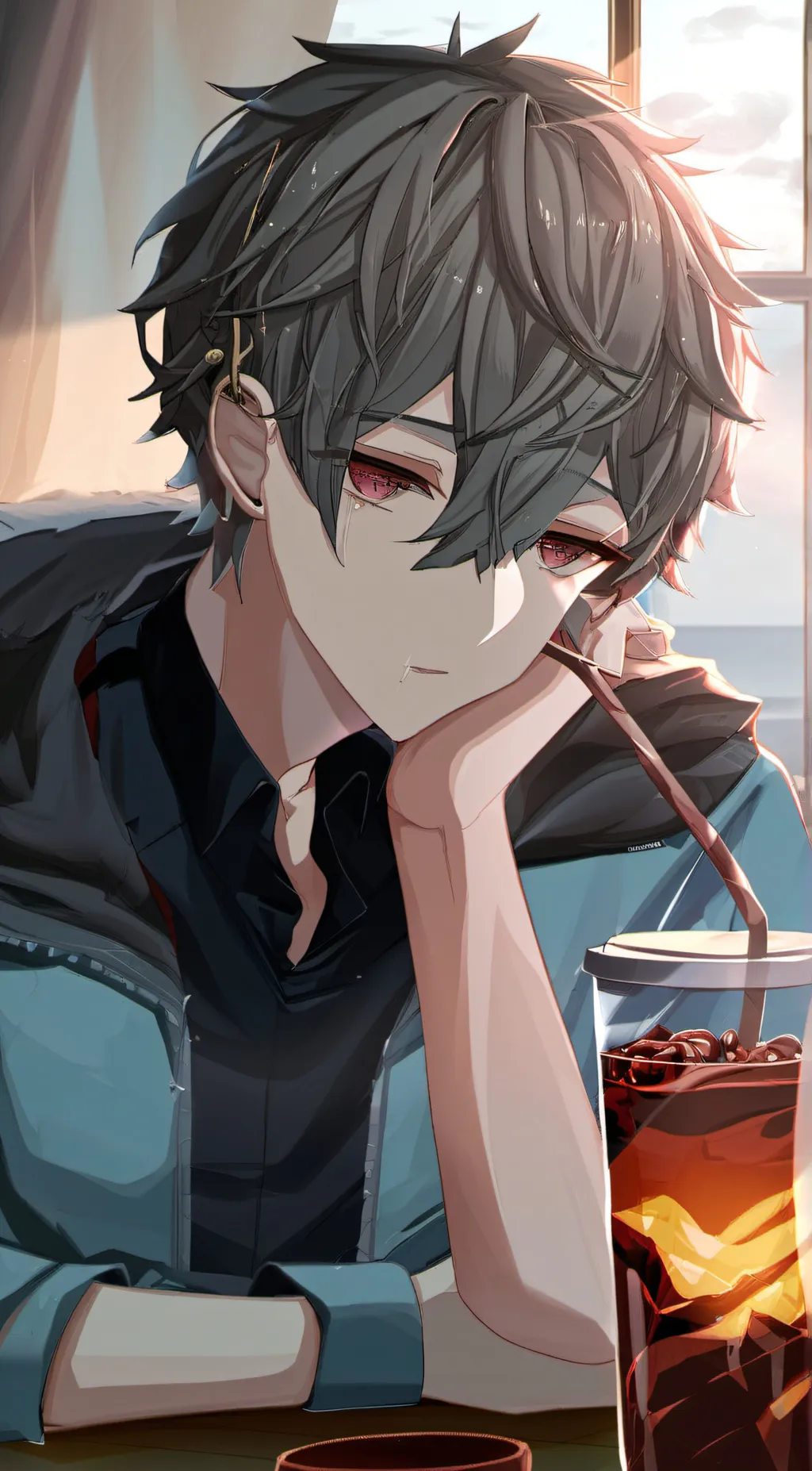 ai character: Sam  background