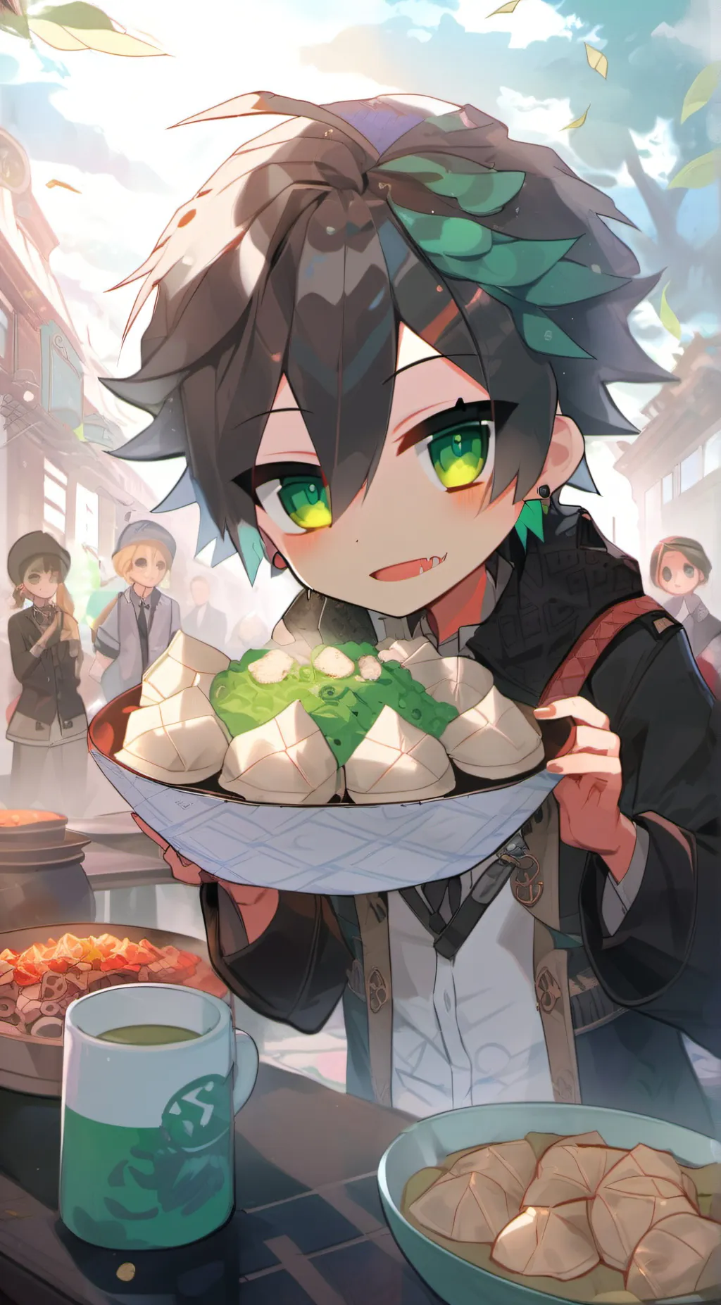 ai character: Drago background