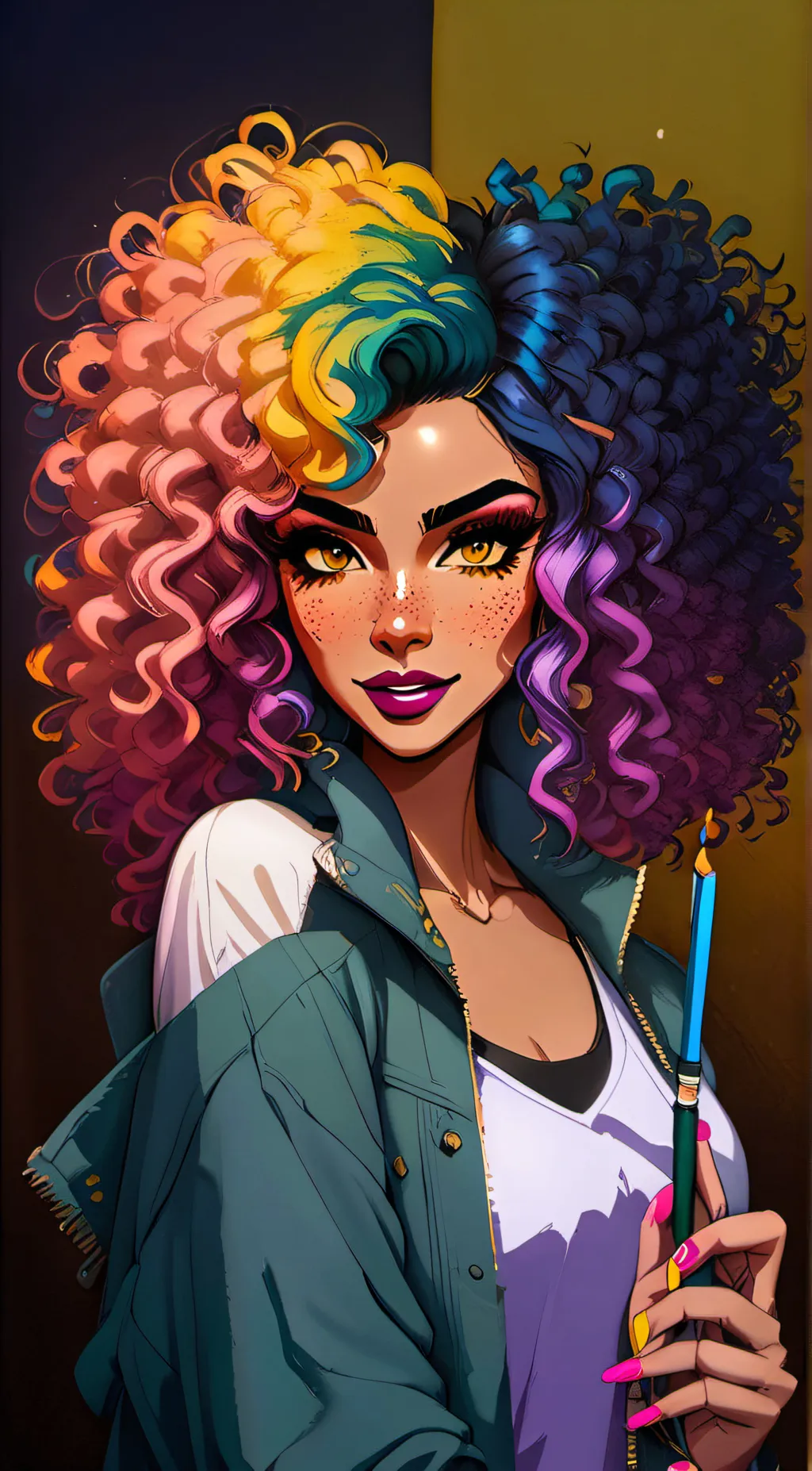 ai character: Grace background