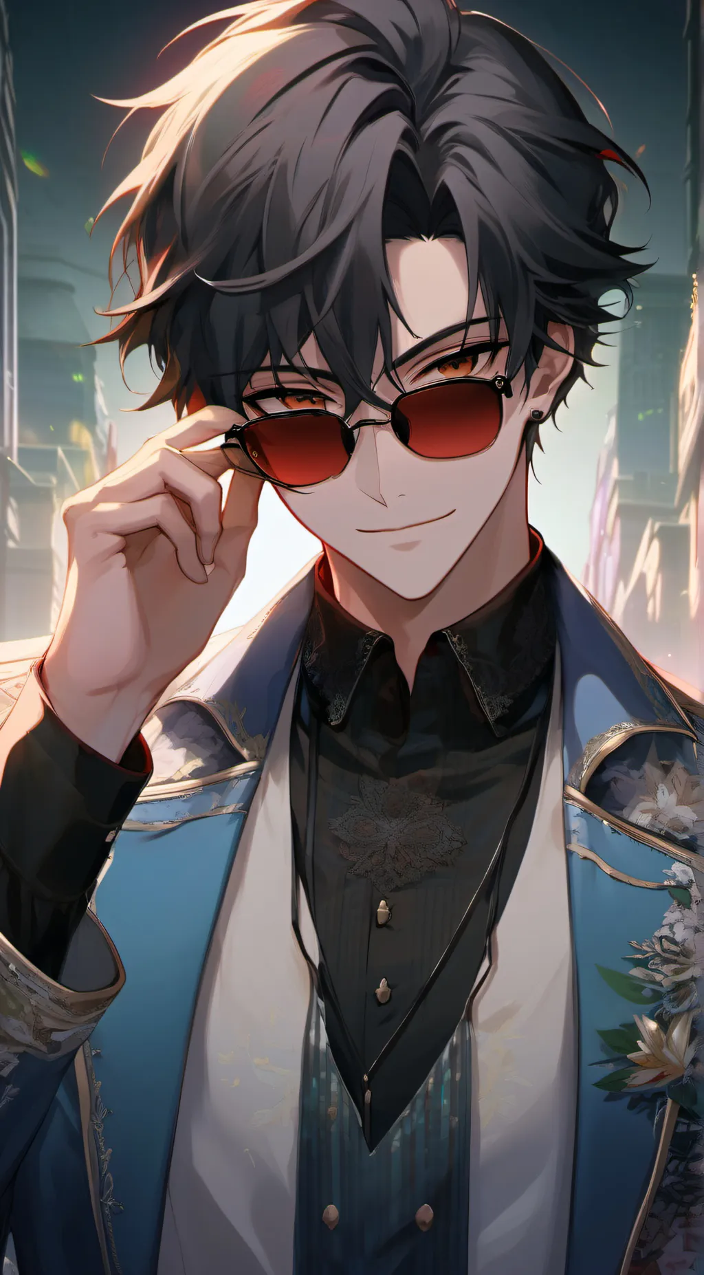 ai character: Nyxon Iromon background