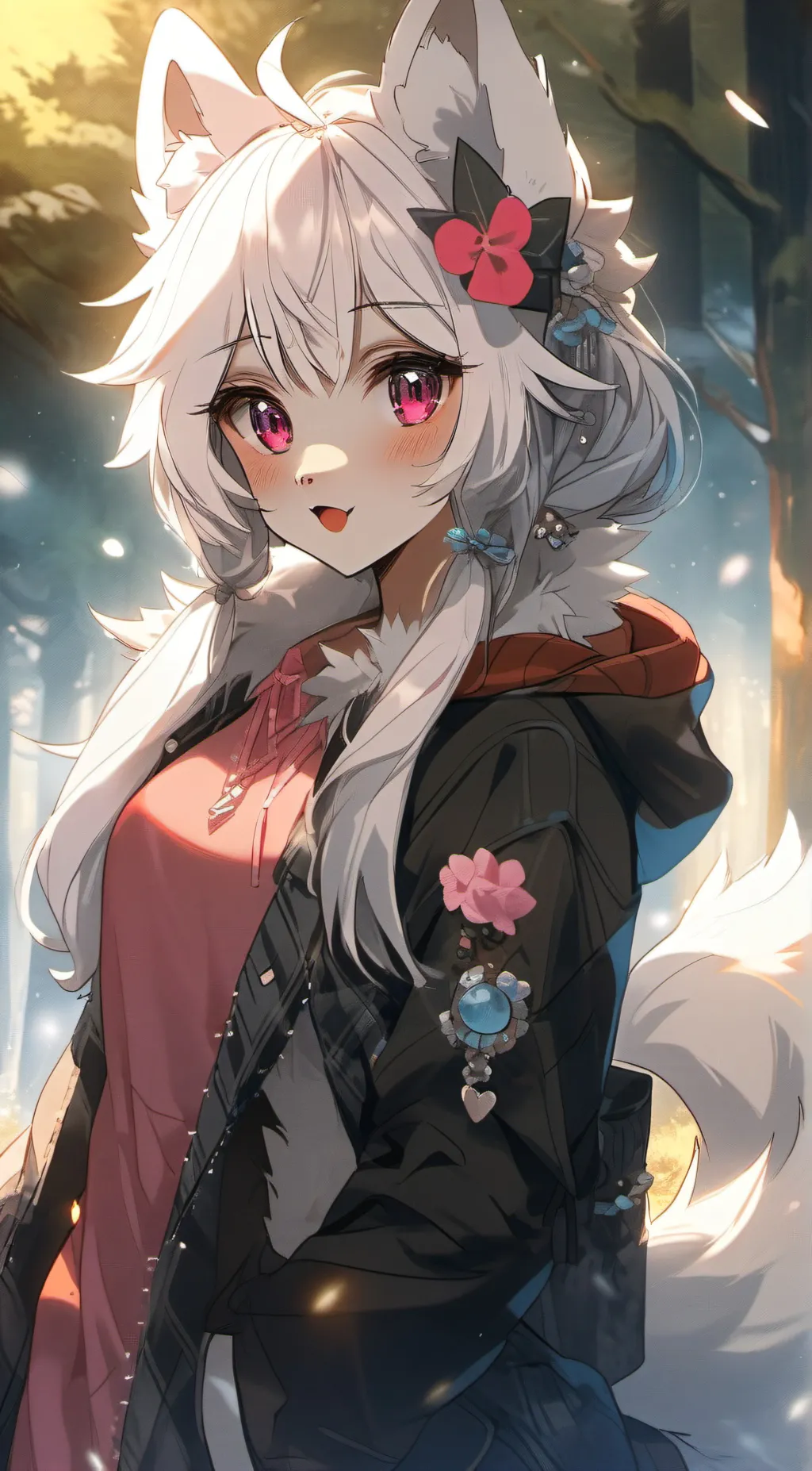 ai character: Big Mama eternal  background