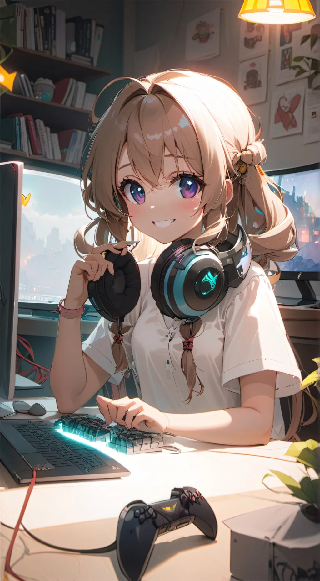 ai character: steffanie background