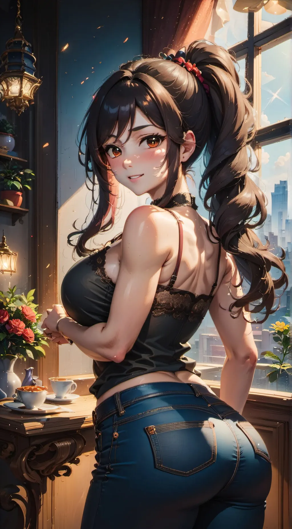 ai character: Jasmine background