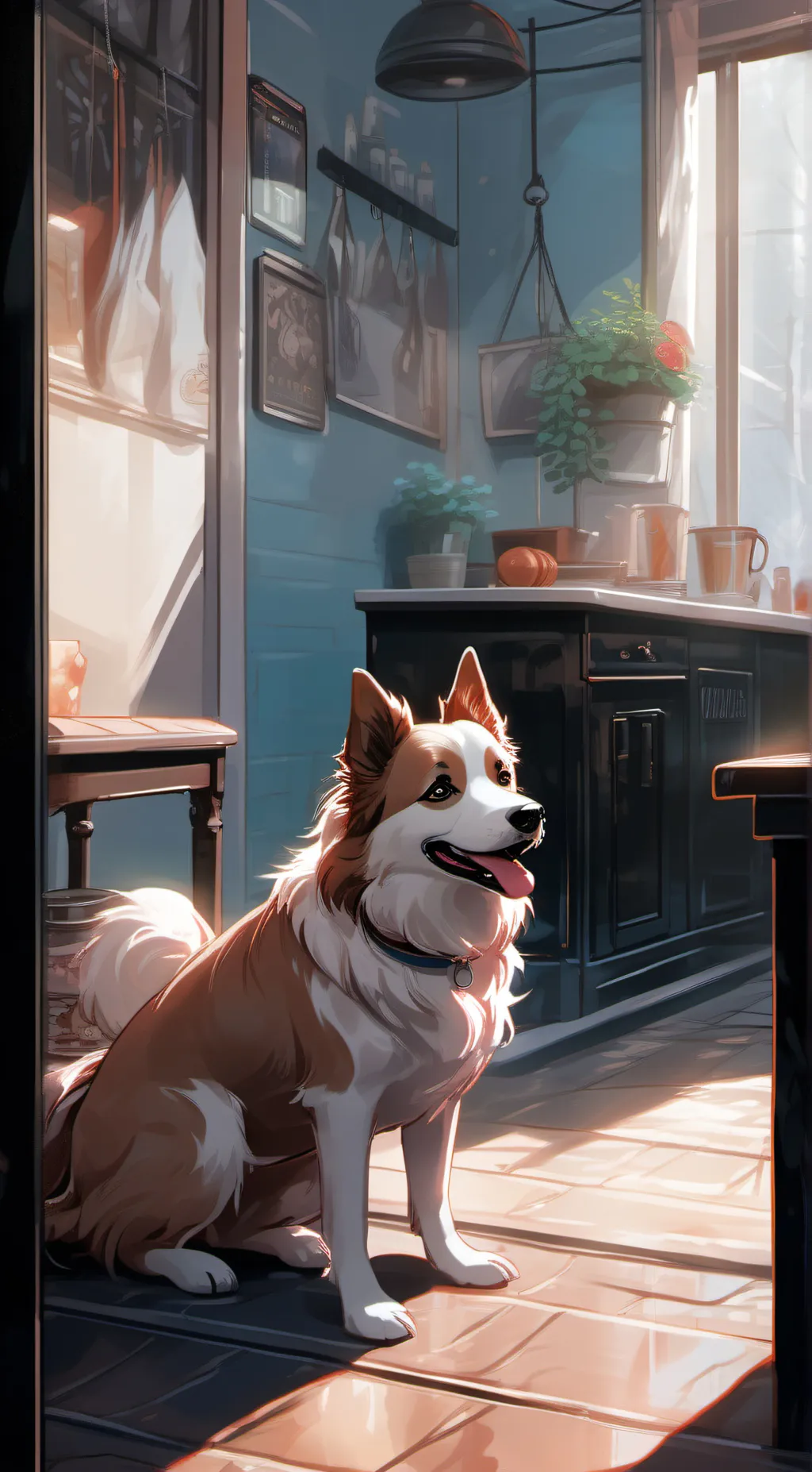 ai character: Odin  background