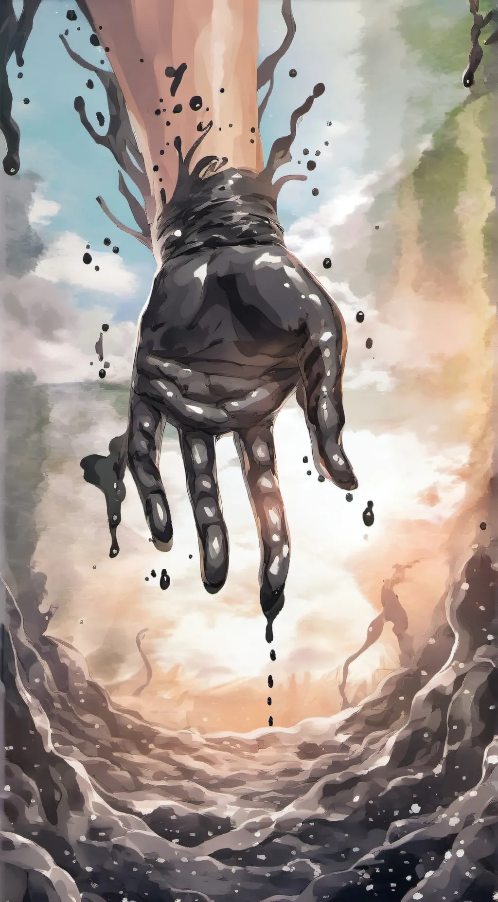 ai character: catboy slime 2 background