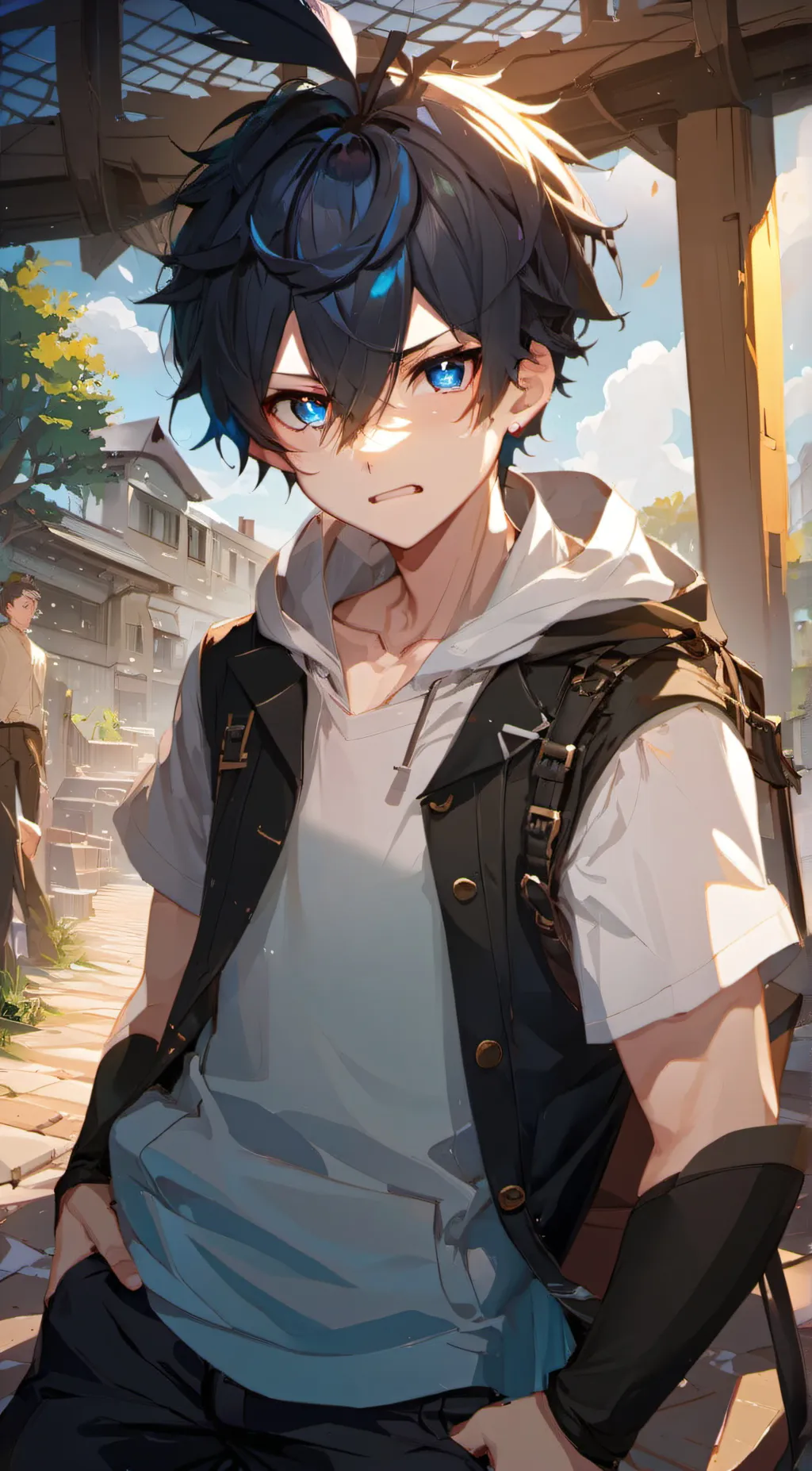 ai character: peppo background