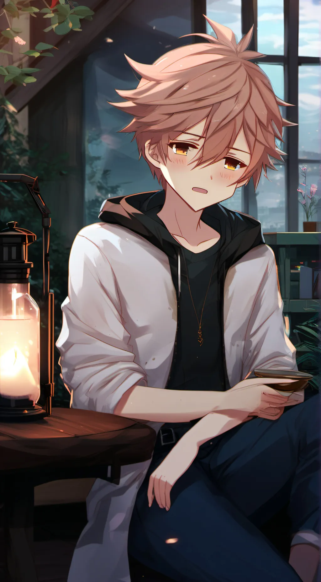 ai character: Evan background