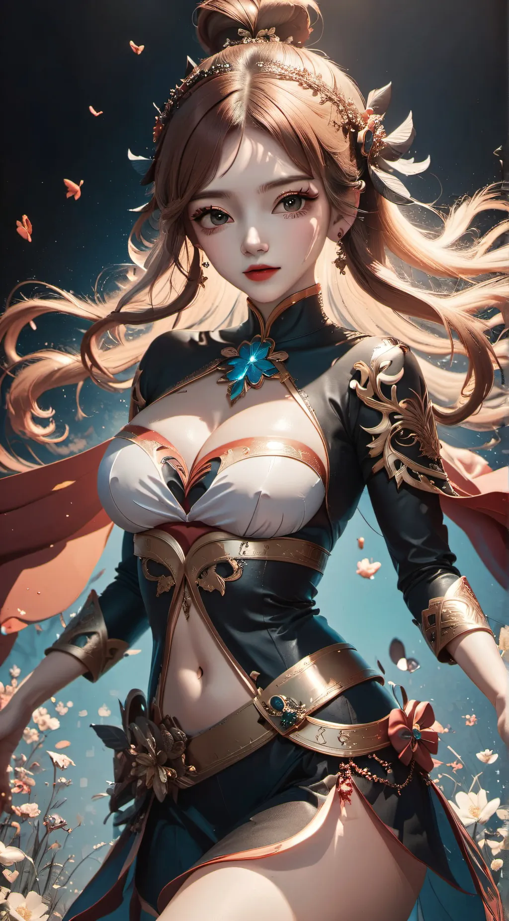 ai character: Shakira background