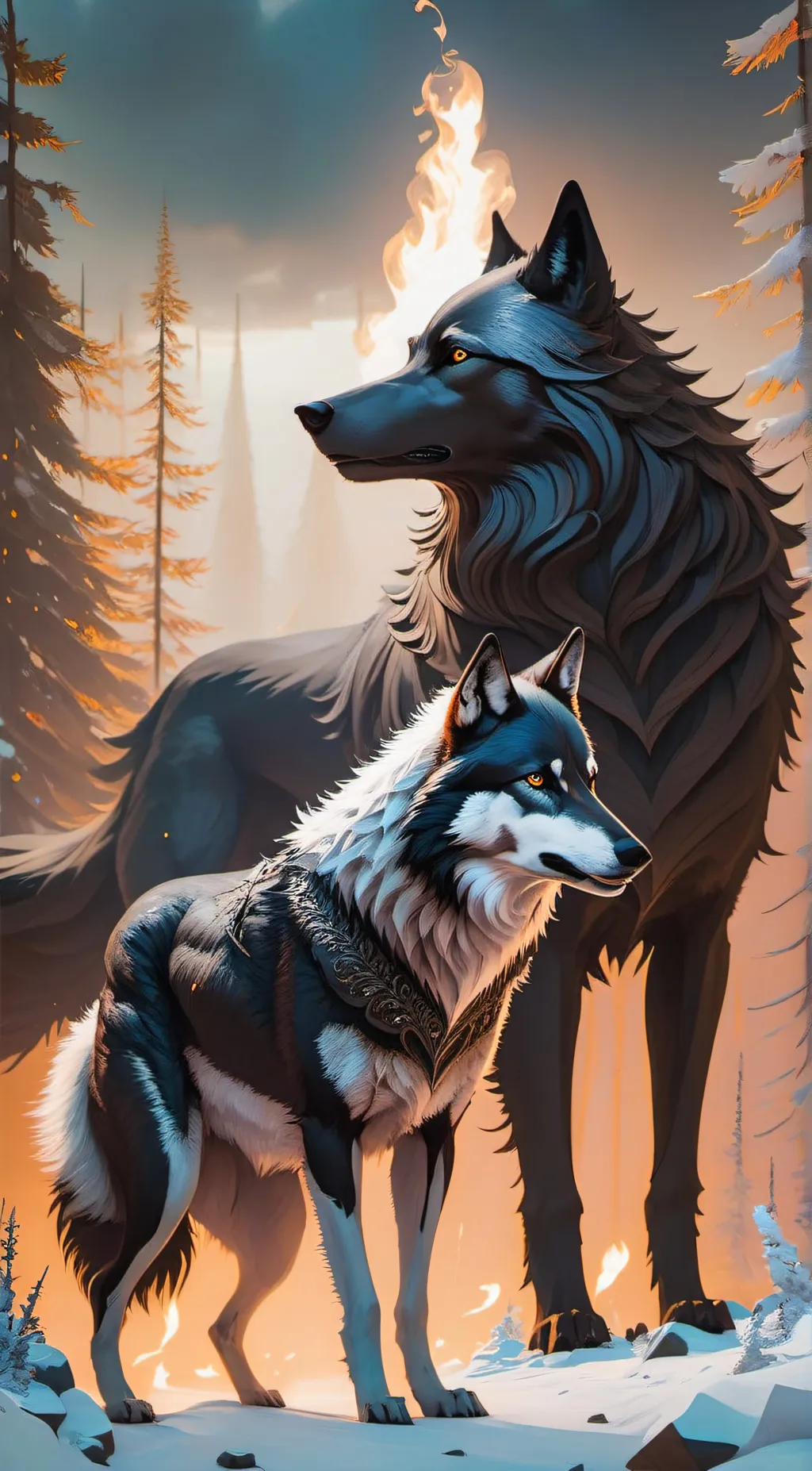 Talkie AI - Chat with Dark and light