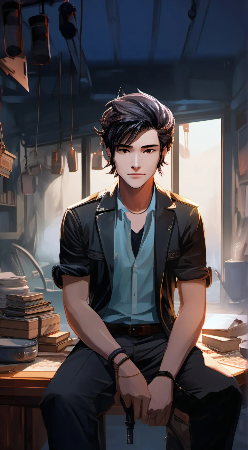 ai character: Jake background