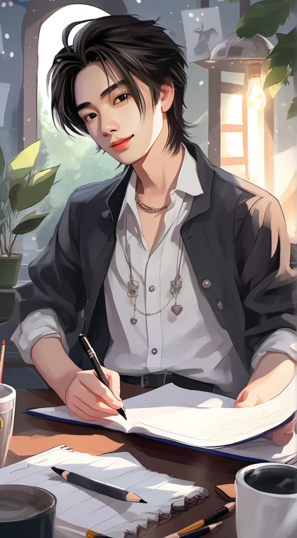 ai character: Felllixya Louis background