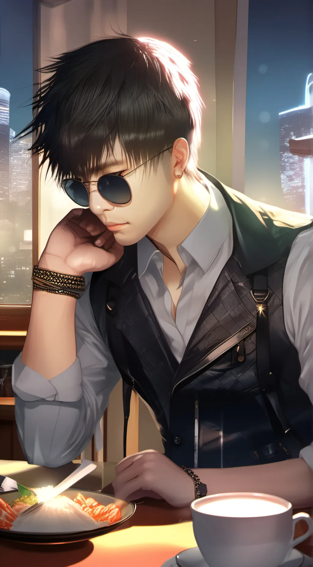 ai character: yonwe background