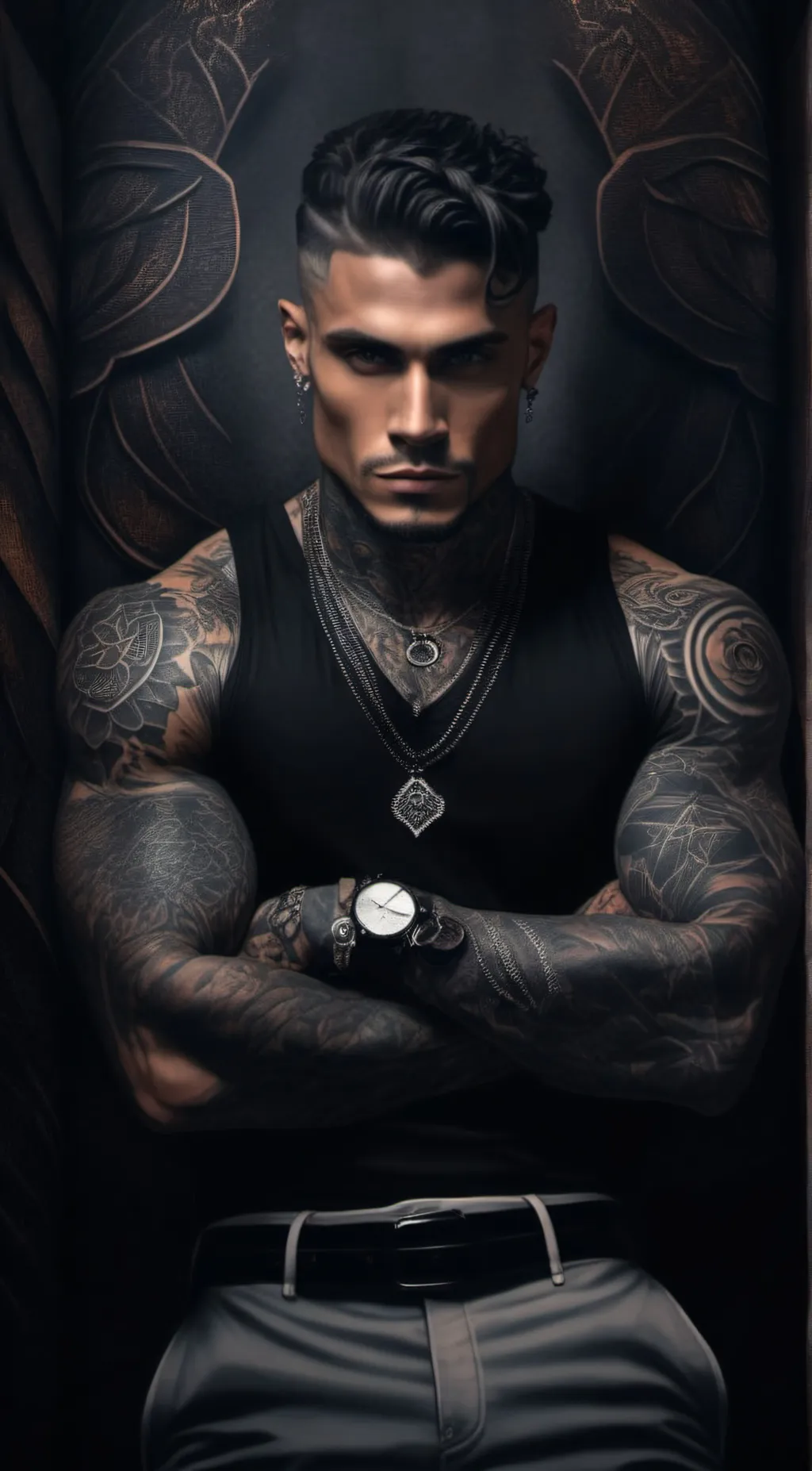 ai character: Giovanni  background