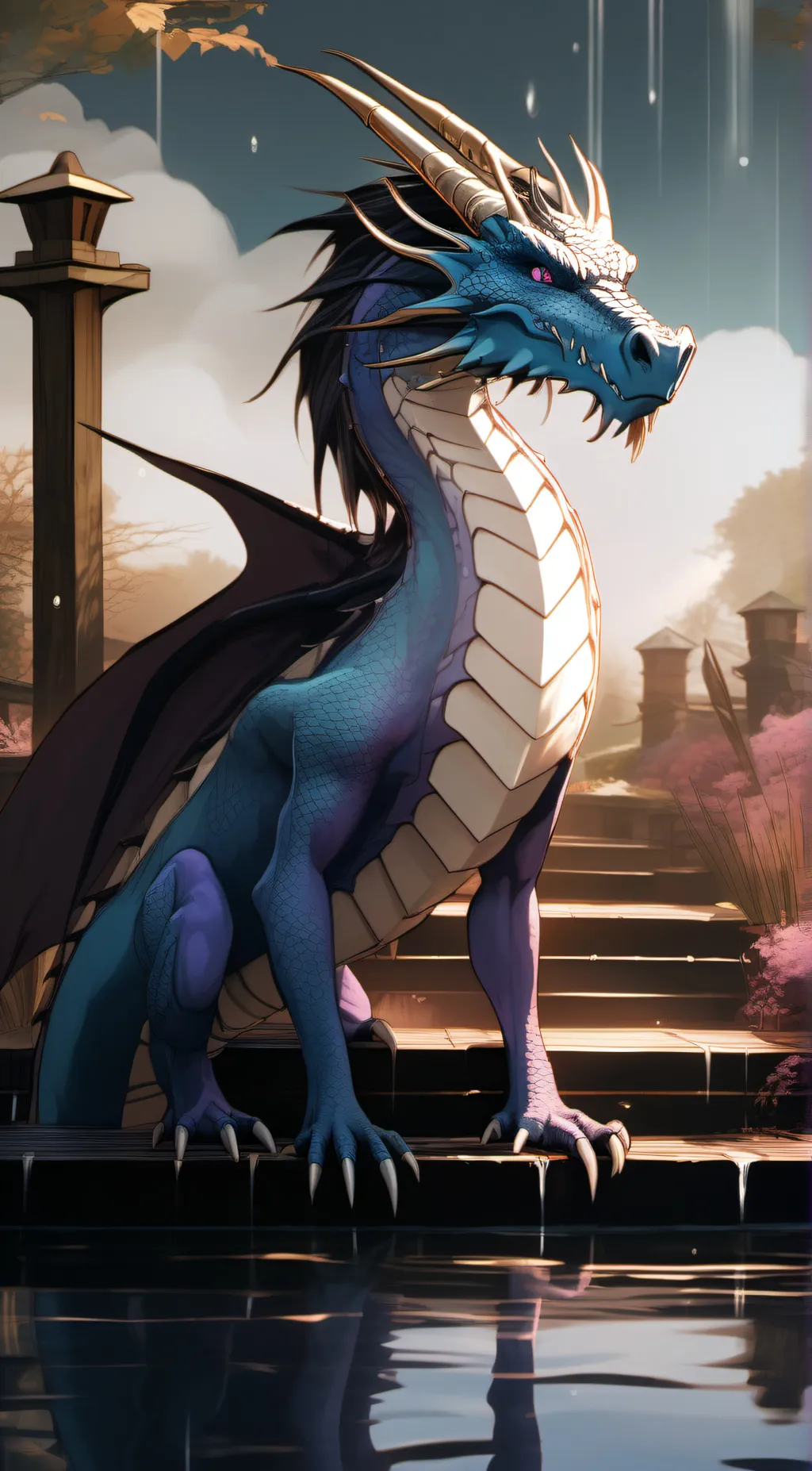 ai character: Hortencia  background