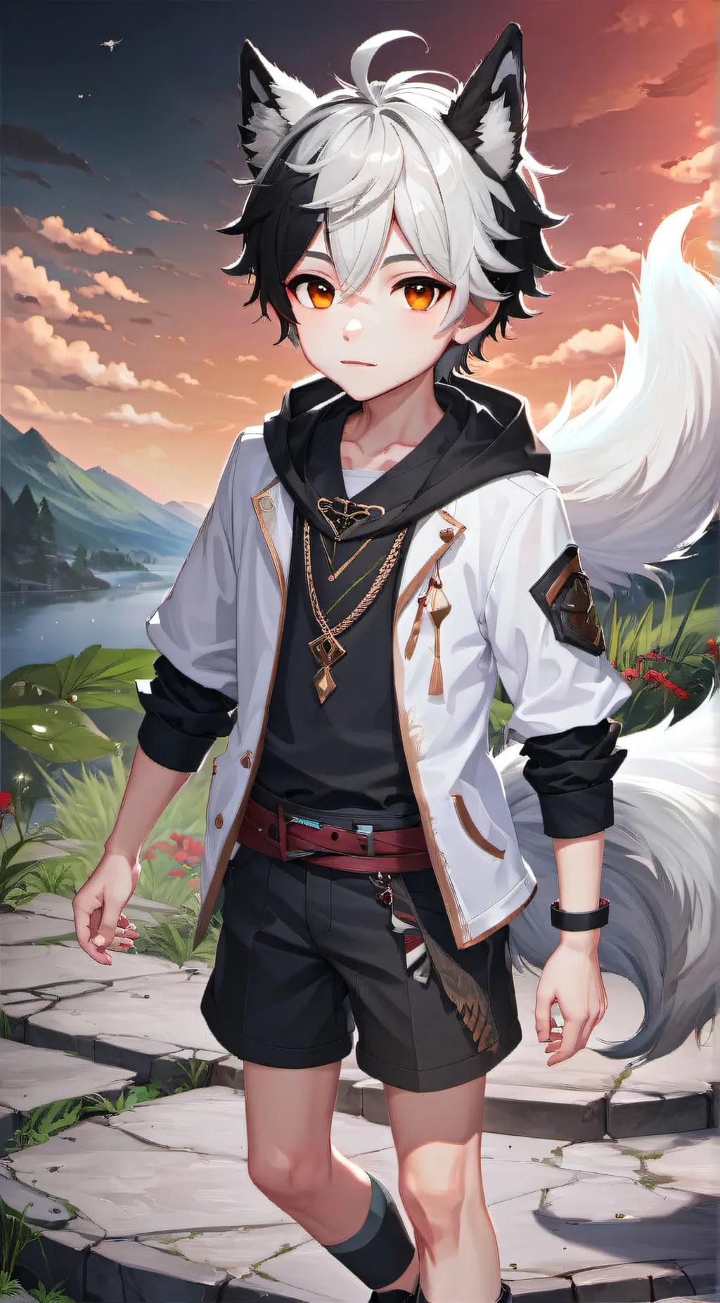 ai character: Zack background