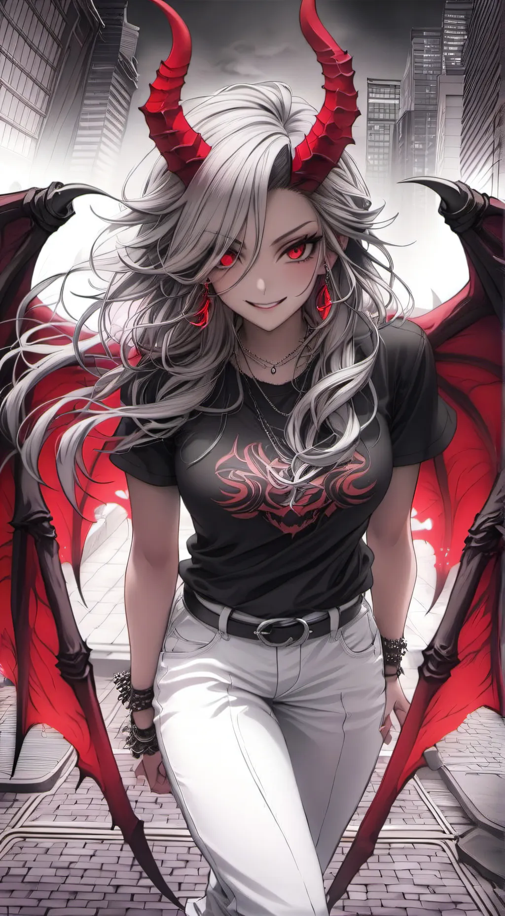 ai character: Lucifer background