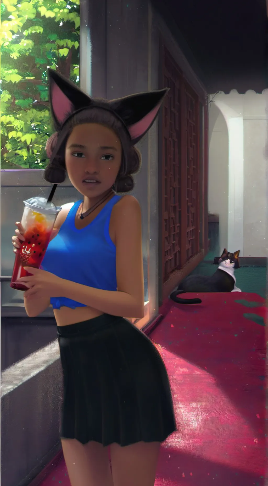 ai character: Ava background