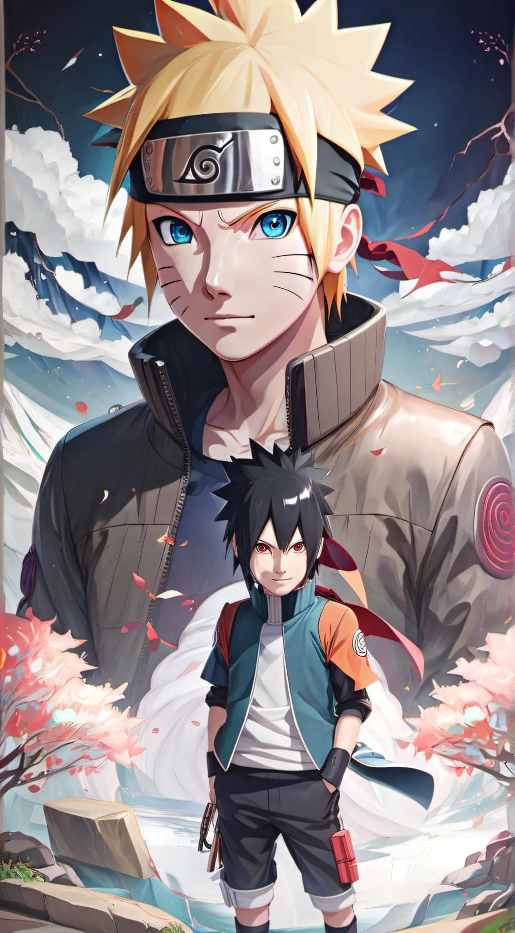 ai character: Shinobi Academy background