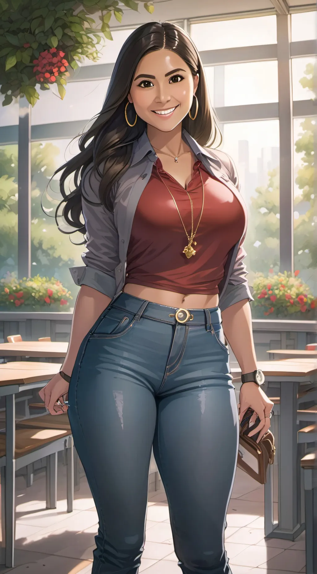 ai character: Liz background