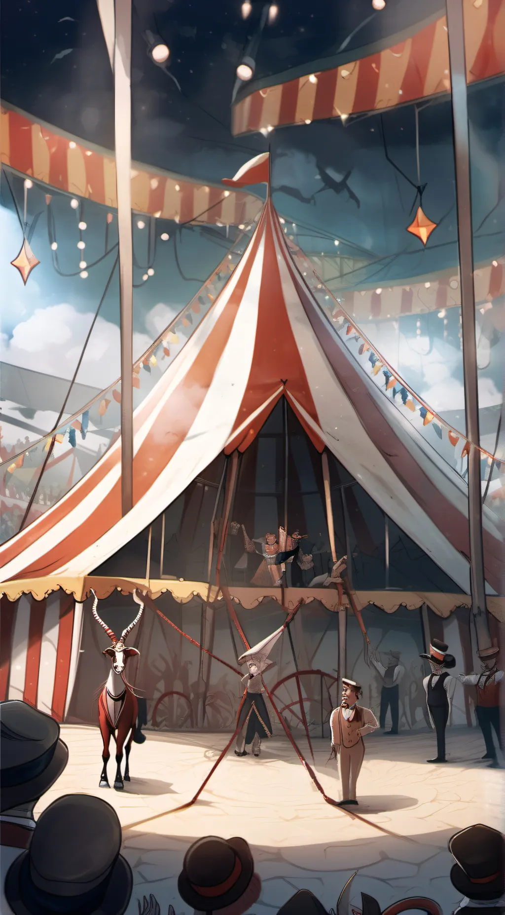 ai character: caine background