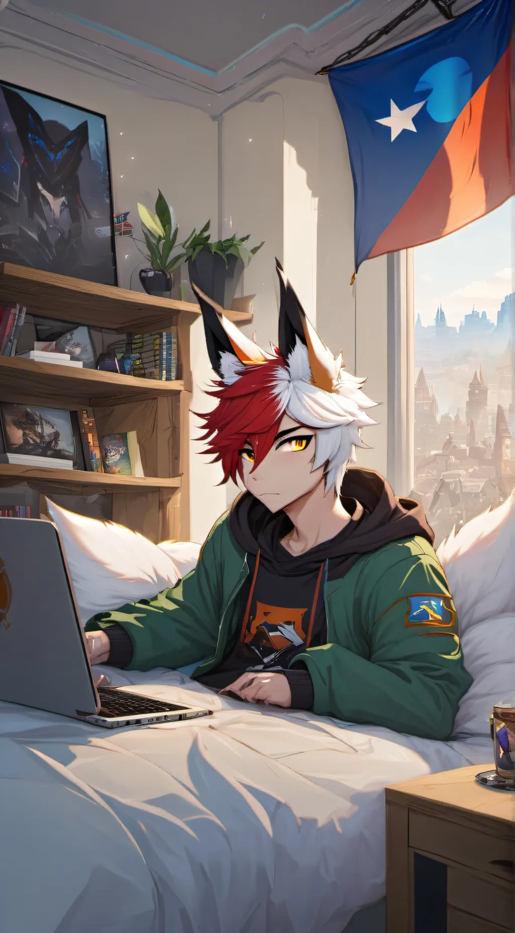 ai character: phantom background