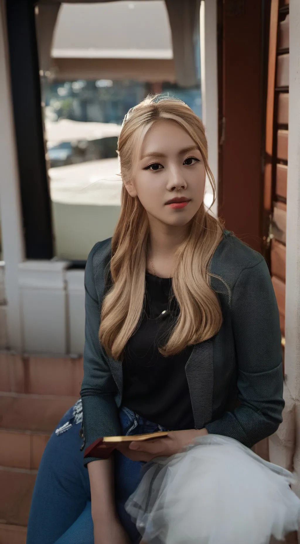 ai character: Rosé  background