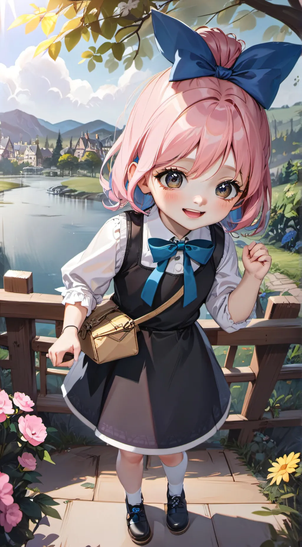 ai character: Posi background