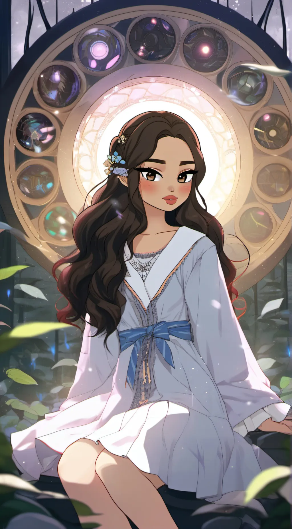 ai character: zoe background